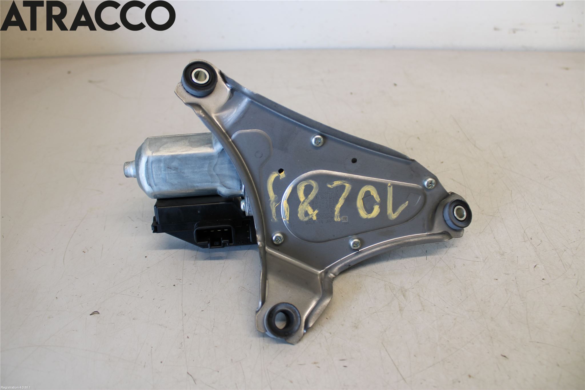 Toyota AURIS 10-12 Viskermotor Bakluke