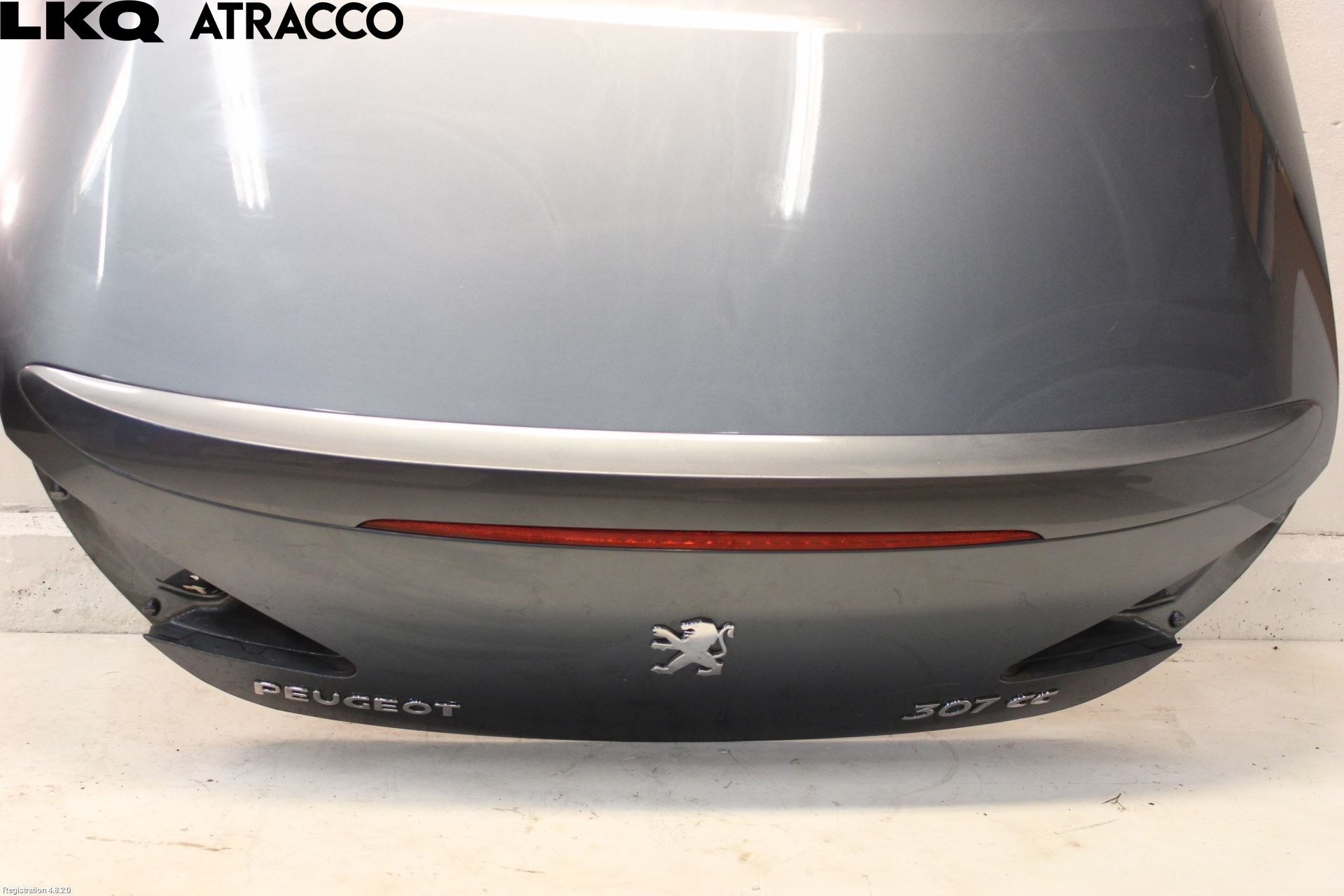 Peugeot 307     01-05 Bakluke Koffertlokk