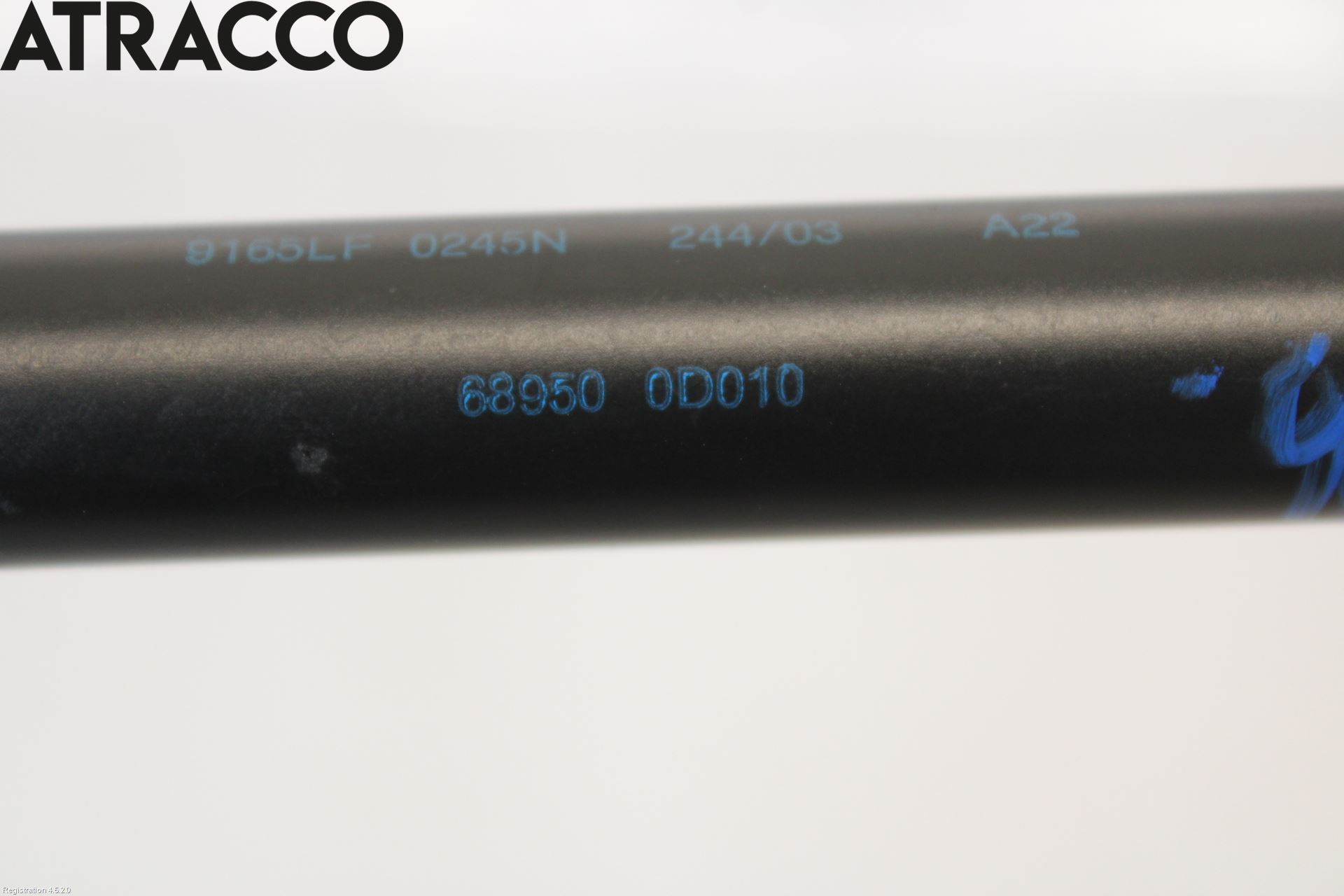 Toyota YARIS P1 03-05 Bakluke Demper-Gassfjær