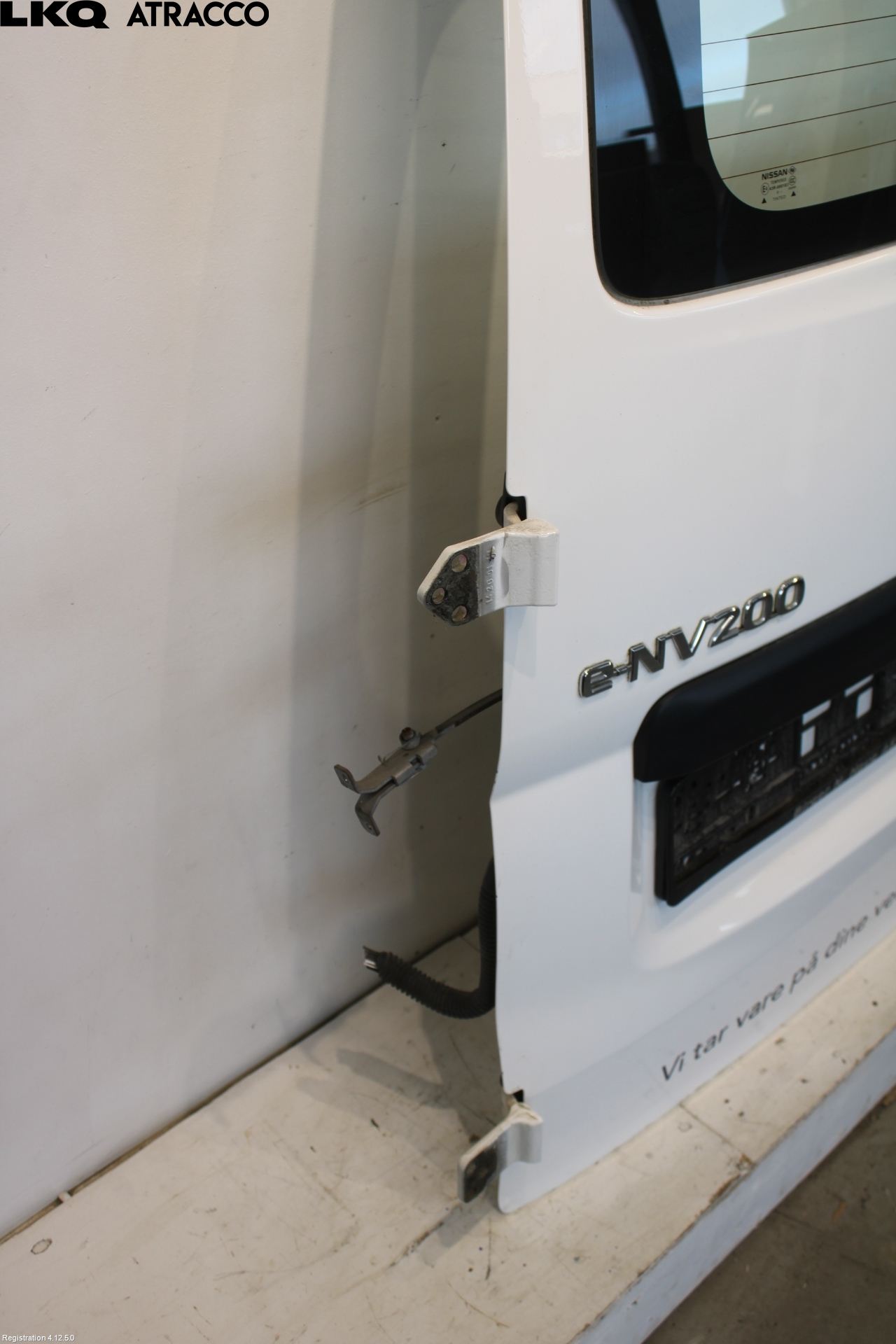 Nissan E-NV200/EVALIA Dør Bak Van - Vare Venstre