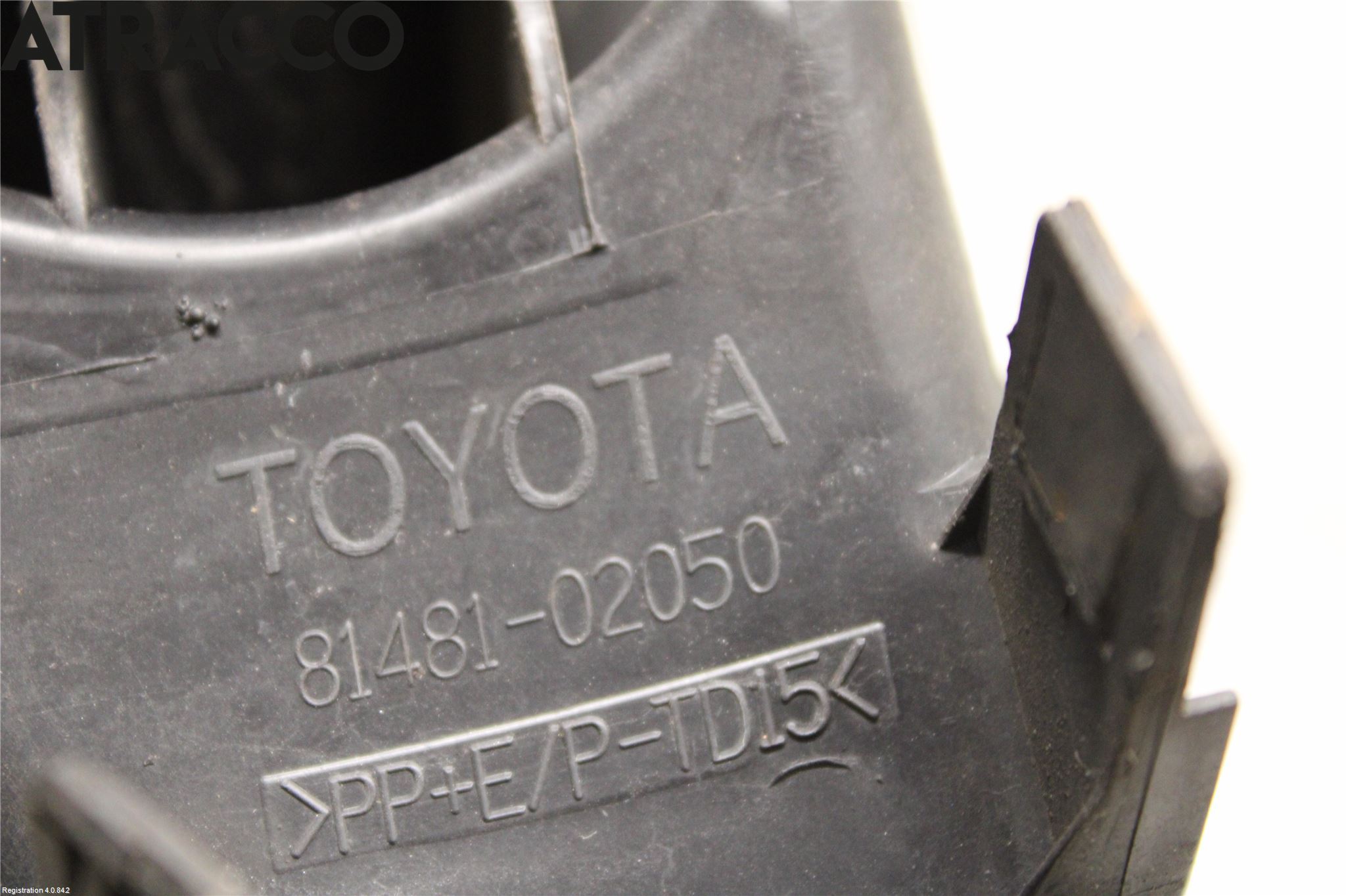 Toyota AURIS 07-09 Frontlykt Kurve-Tåkelys Ramme