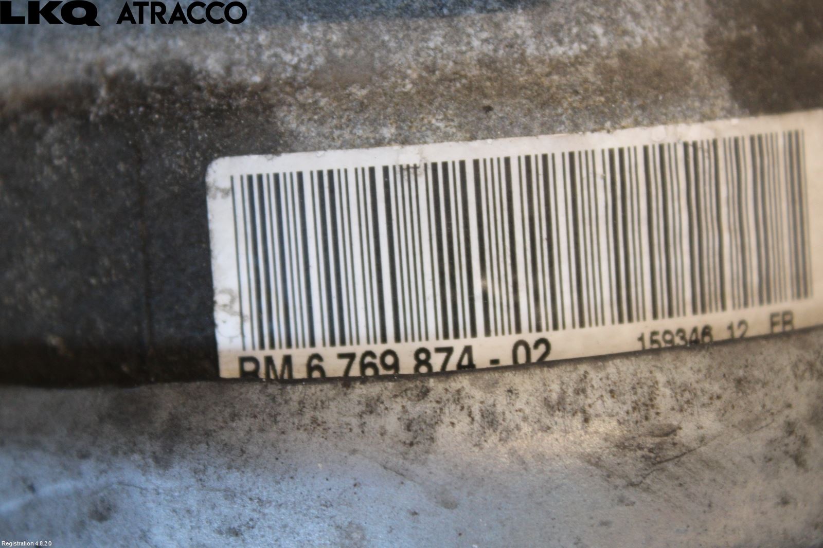 BMW 5 E60/61 Sed/Tou 02-10 Motor Feste Gummi