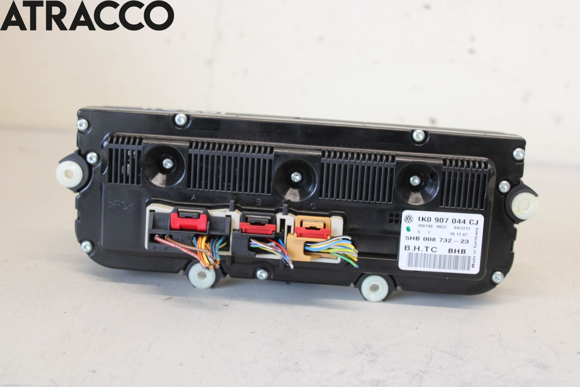 Volkswagen VW TOURAN 03-10 Varme Ac Betjening-Display