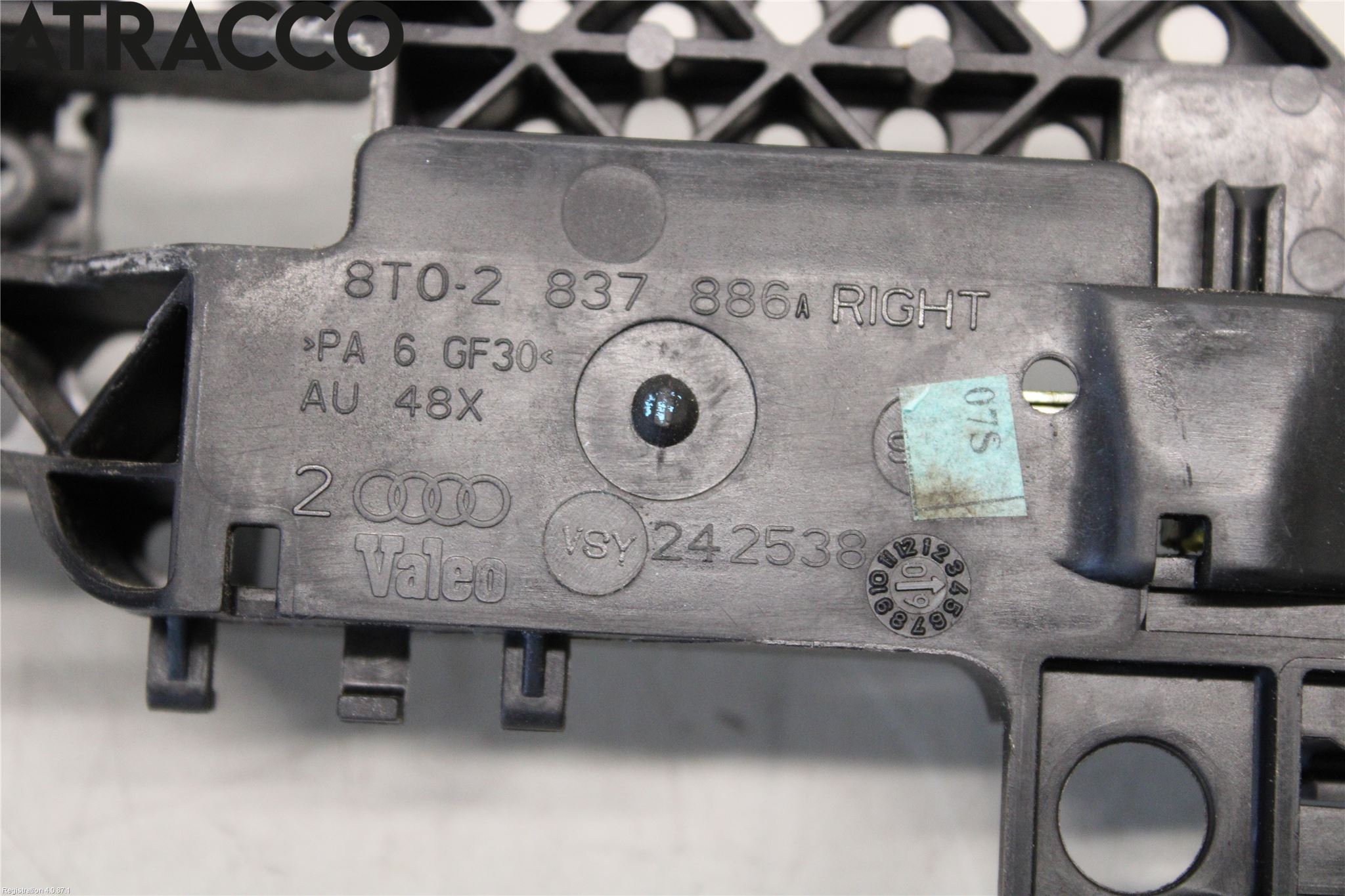 Audi Q5 09-16 Dørhandtak Ytre Høyre