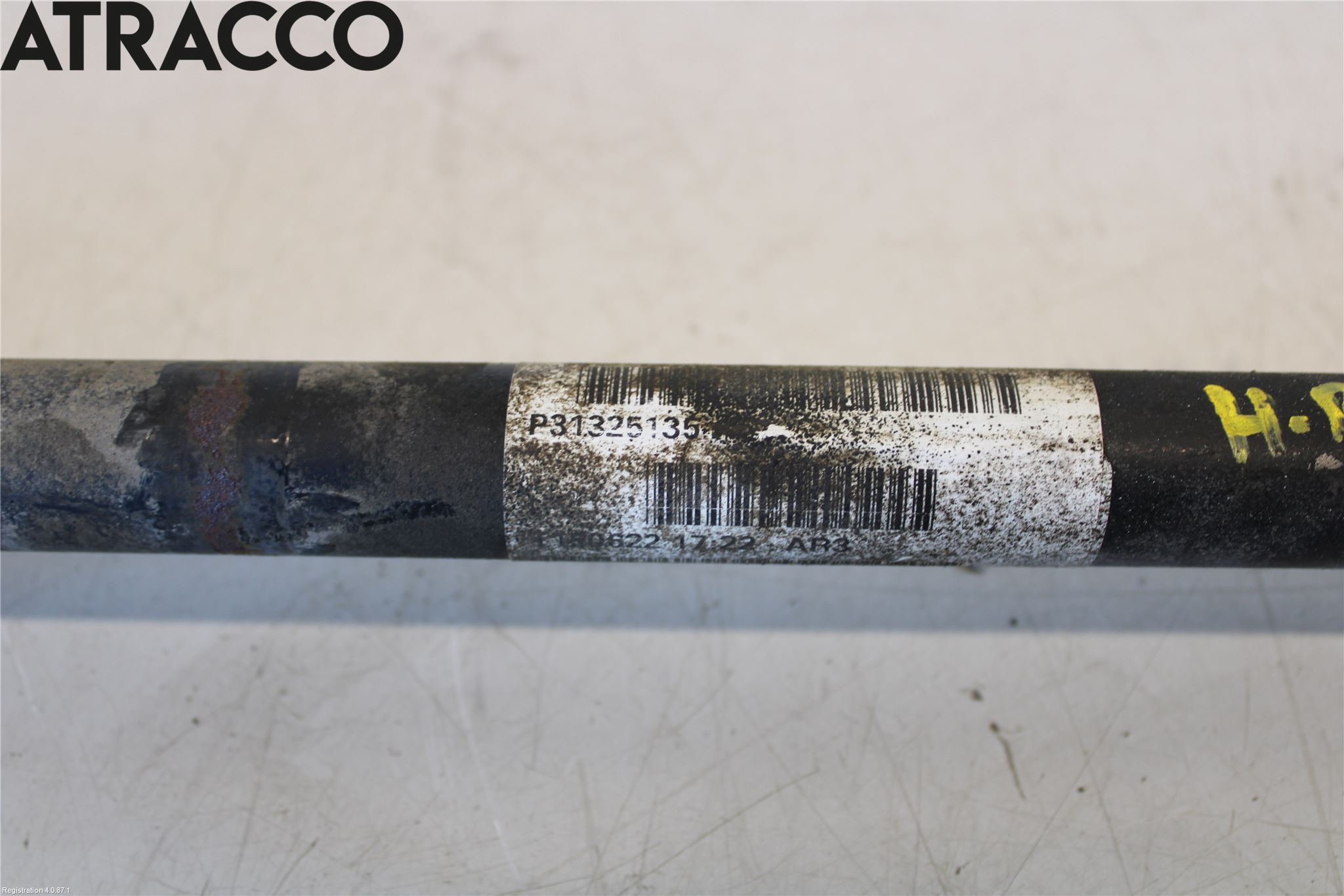 Volvo XC60 09-13 Drivaksel Bak Kompl  V = H