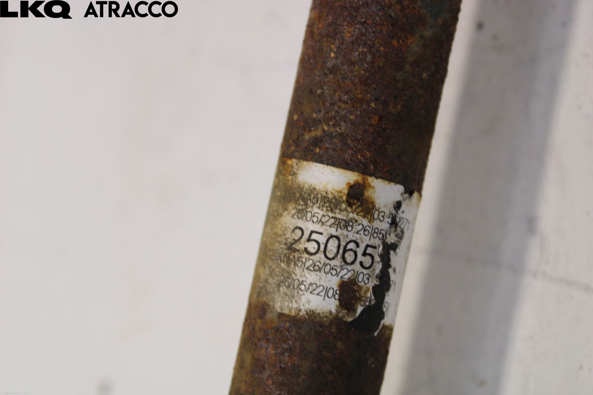 BMW 5 E60/61 Sed/Tou 02-10 Drivaksel Bak Kompl Høyre