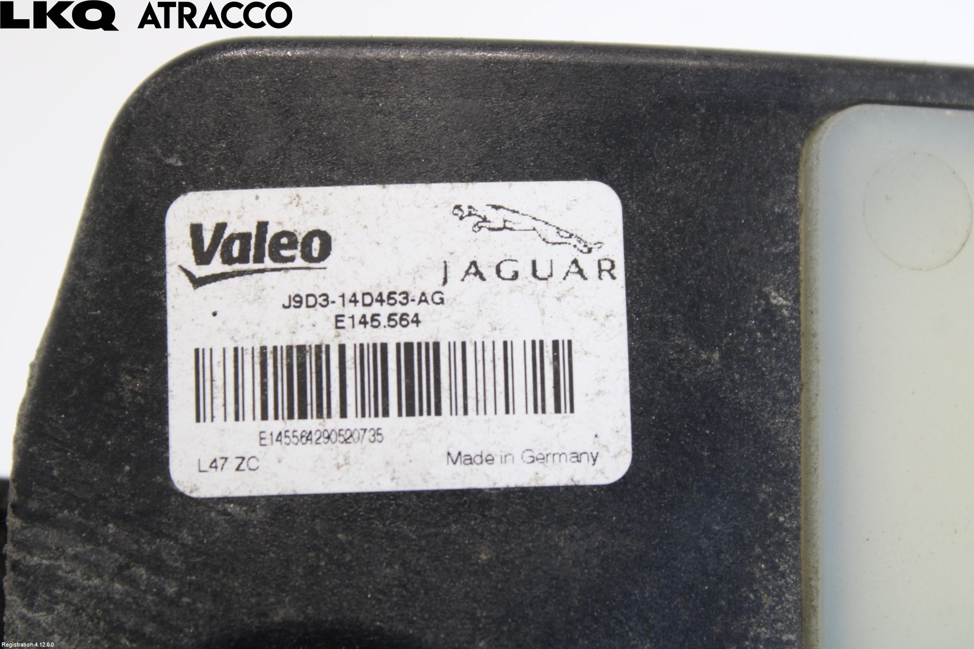 Jaguar I-PACE 18- Sensor Kollisjonsbeskyttelse