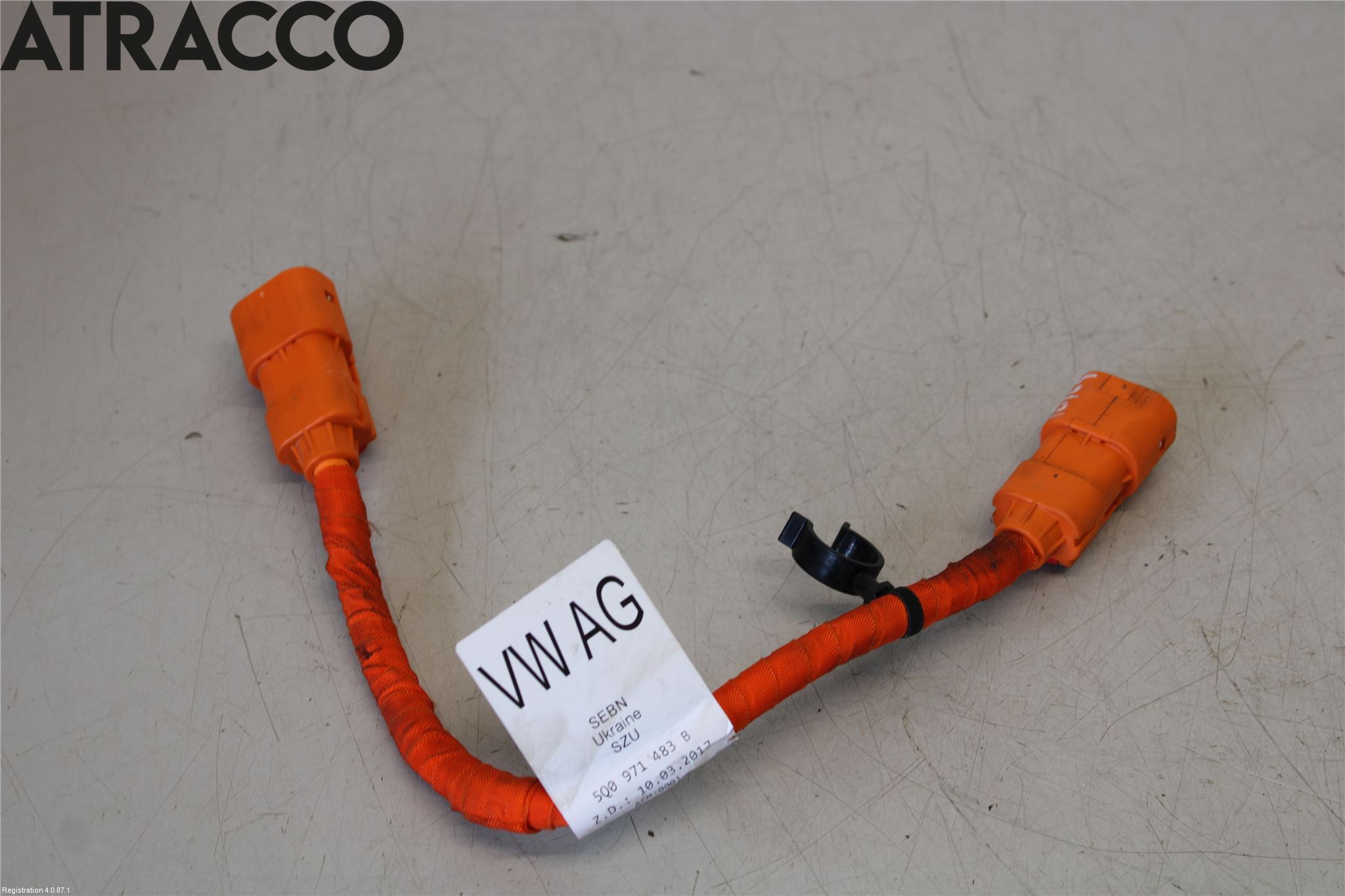 Volkswagen VW PASSAT 15-19 Kabelhärva Högspänning