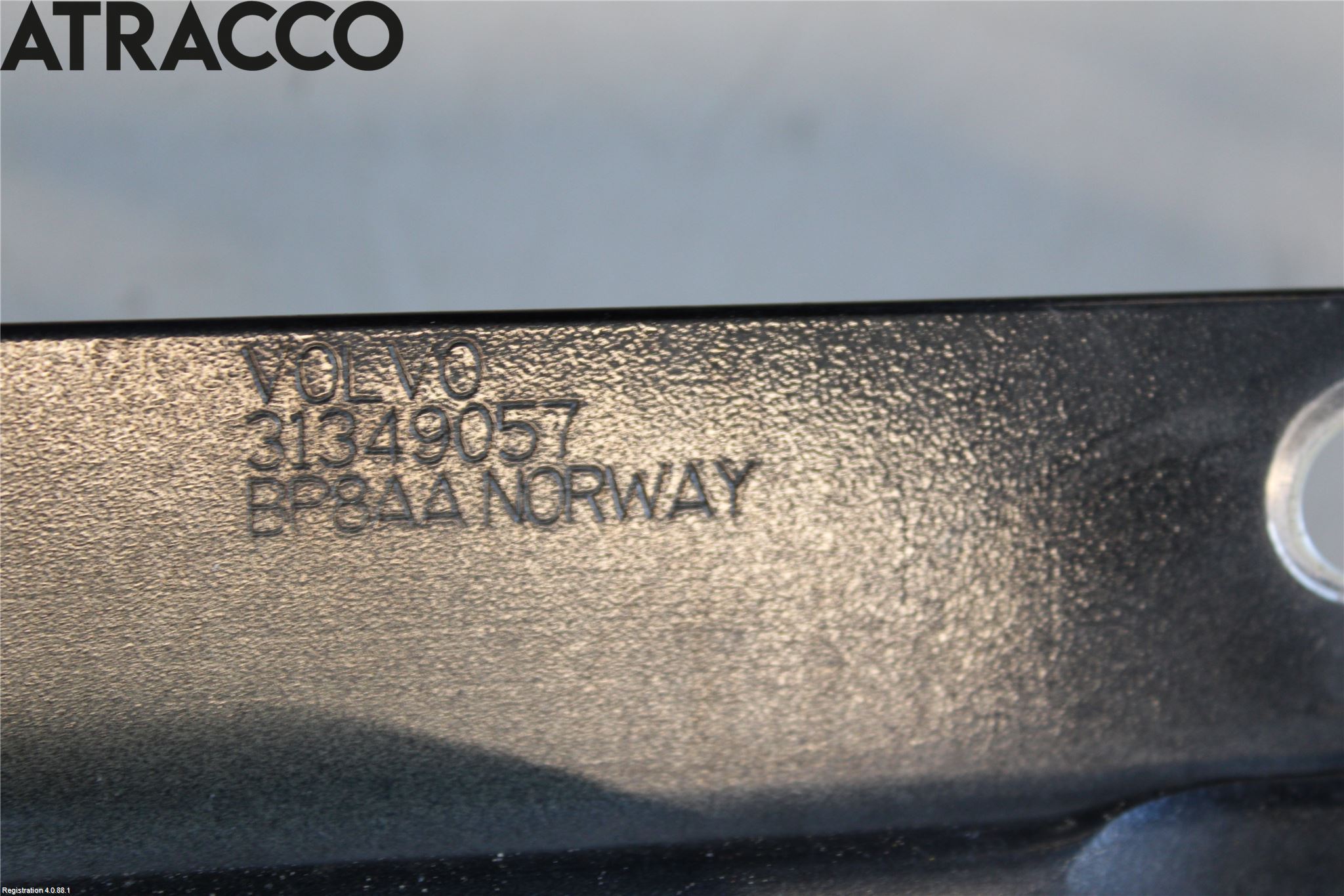 Volvo V60 11-13 Støtfanger Foran Bjelke