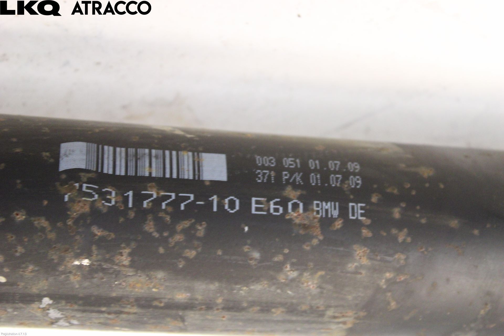 BMW 5 E60/61 Sed/Tou 02-10 Mellomaksel Kompl