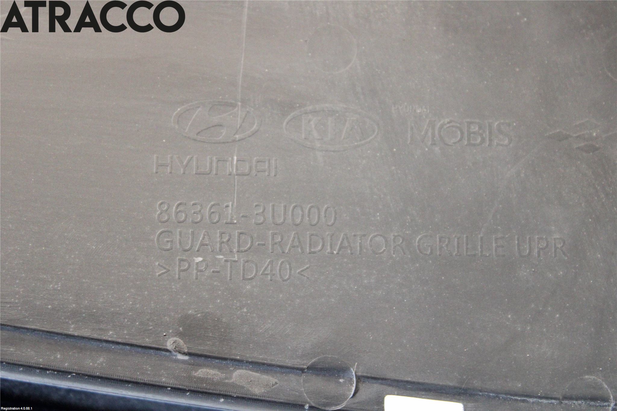 Kia SPORTAGE (SL) 11-15 Frontplate Øvre