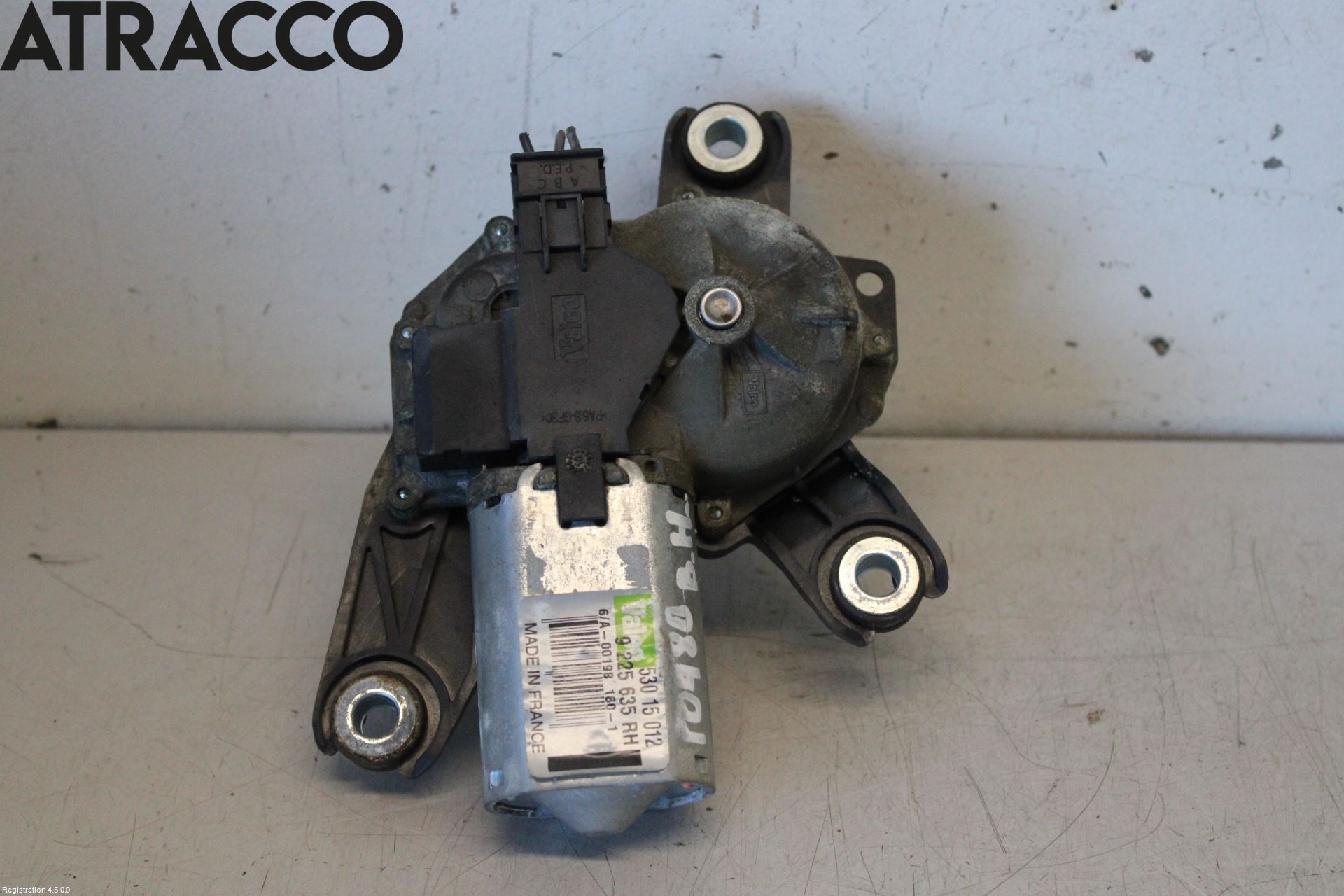 Opel COMBO 02-12 Viskermotor Bakluke