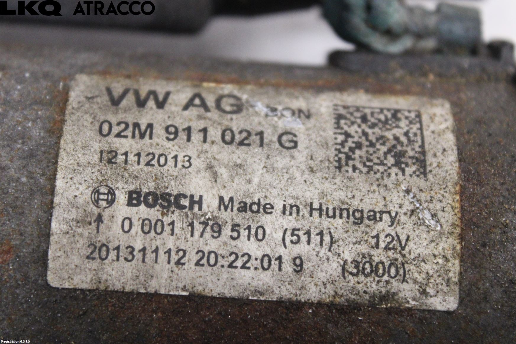 Volkswagen VW UP! / E-UP! Startmotor