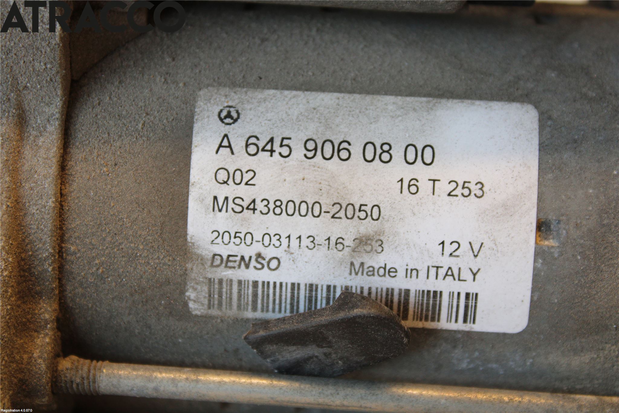 Mercedes-Benz MB CLA-KLASS (C117/X117) 13-19 Startmotor