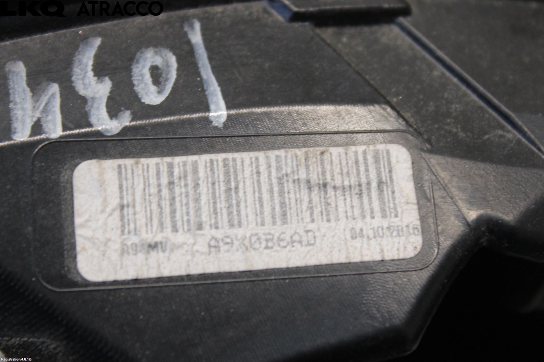 Peugeot 2008 13-20 Baklykt Venstre  På Luke(Indre