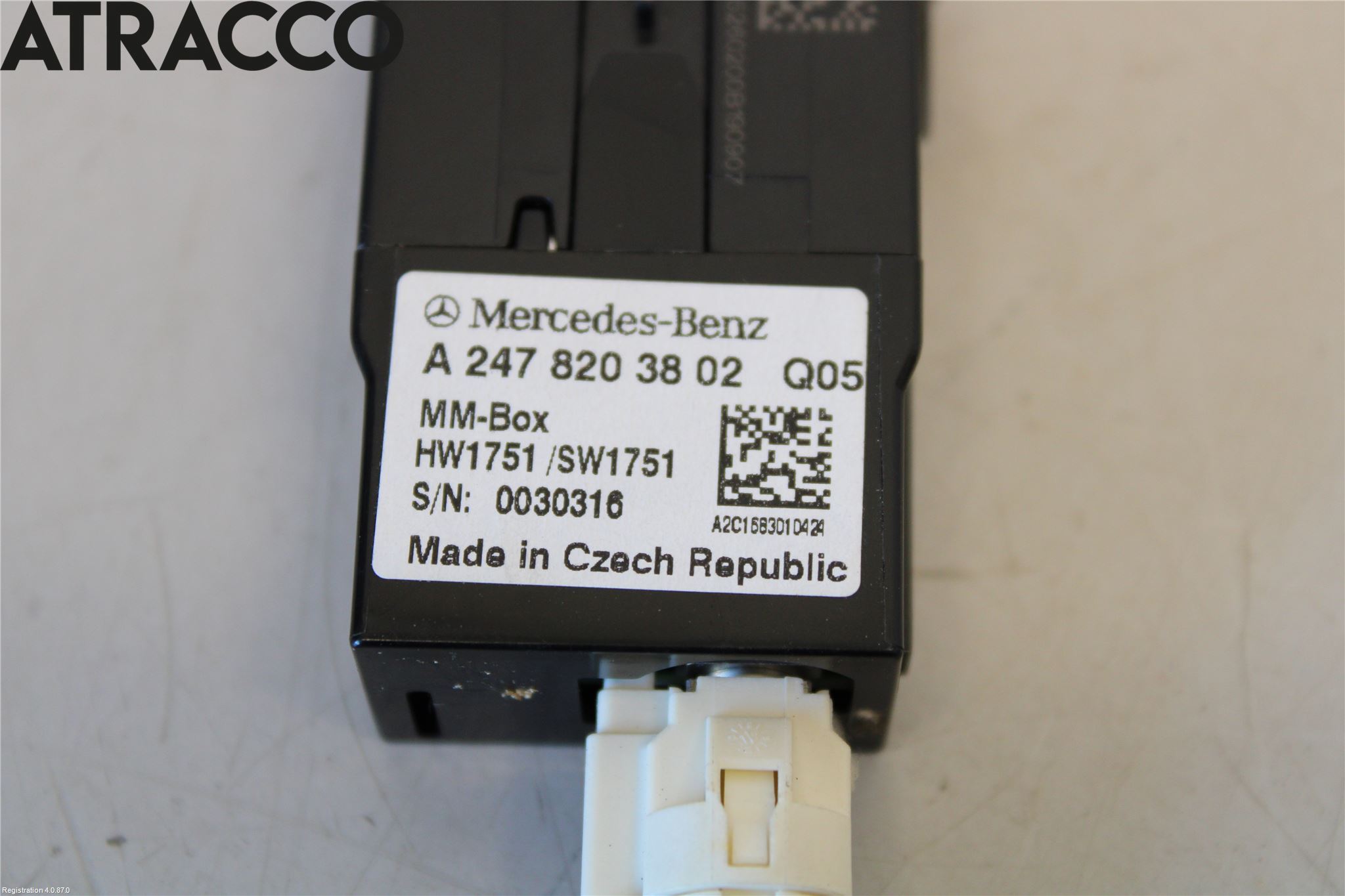 Mercedes-Benz MB B-KLASS (W246/W242) 12-19 Usb Connection