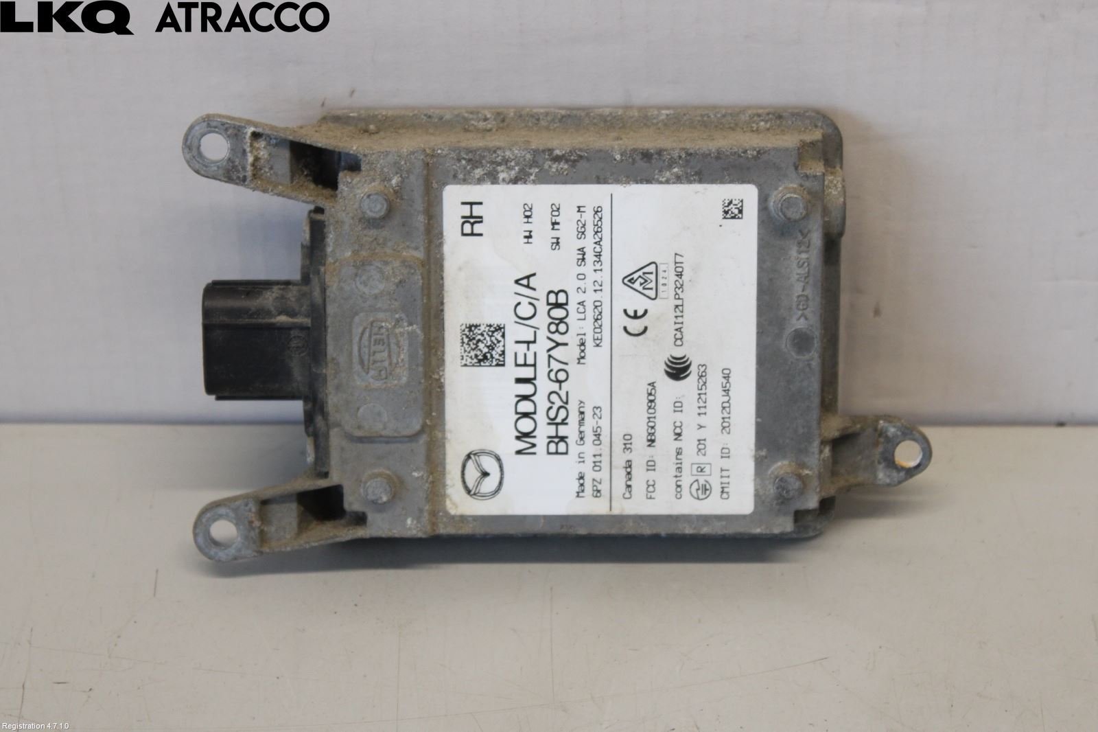 Mazda 3 III 14-19 Sensor Kollisjonsbeskyttelse