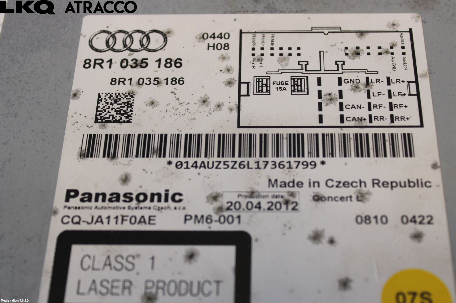 Audi A4 ALLROAD 09-16 Stereo Radio Med Cd