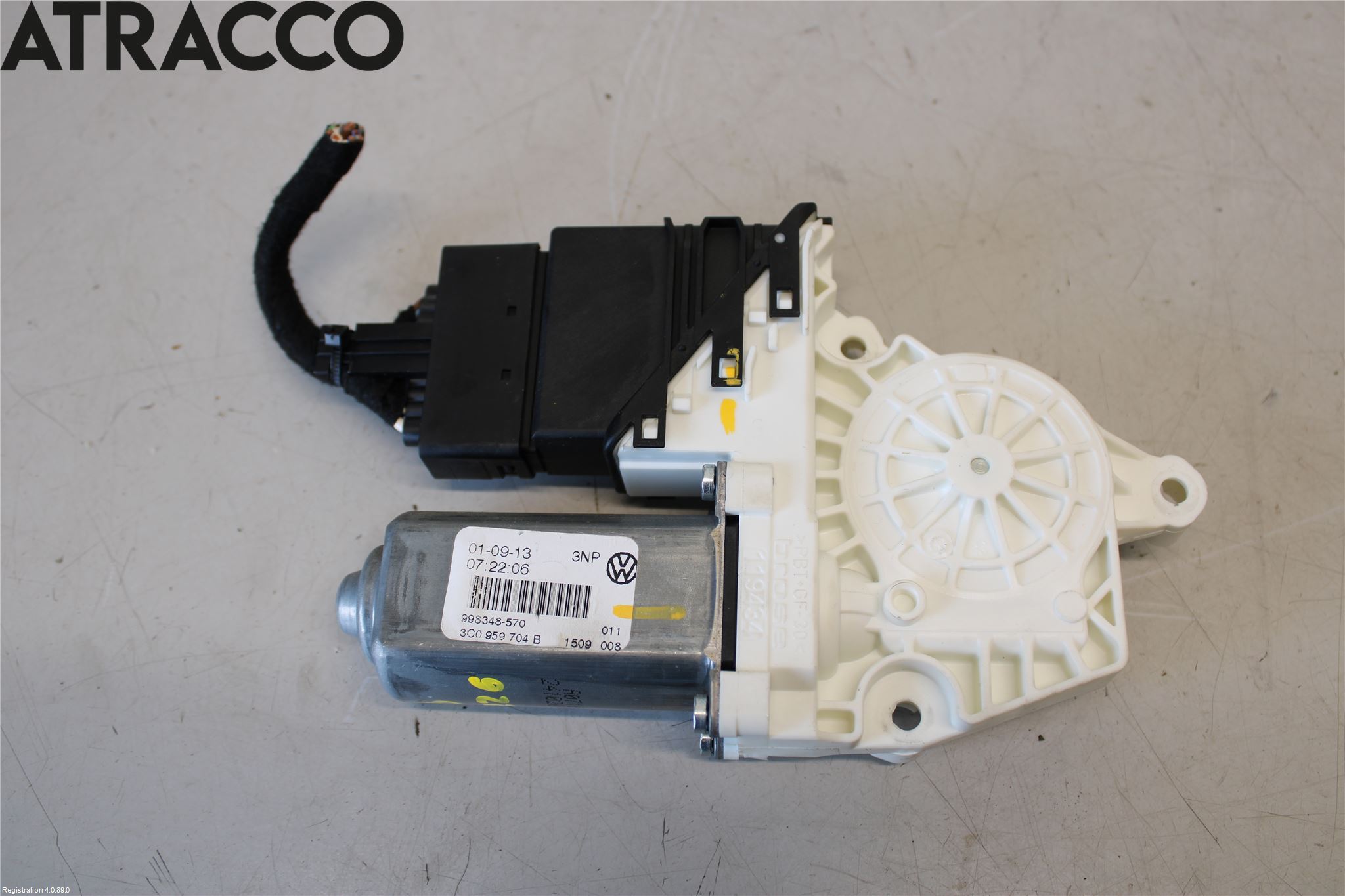 Volkswagen VW GOLF VI 09-13 Vindusheismotor