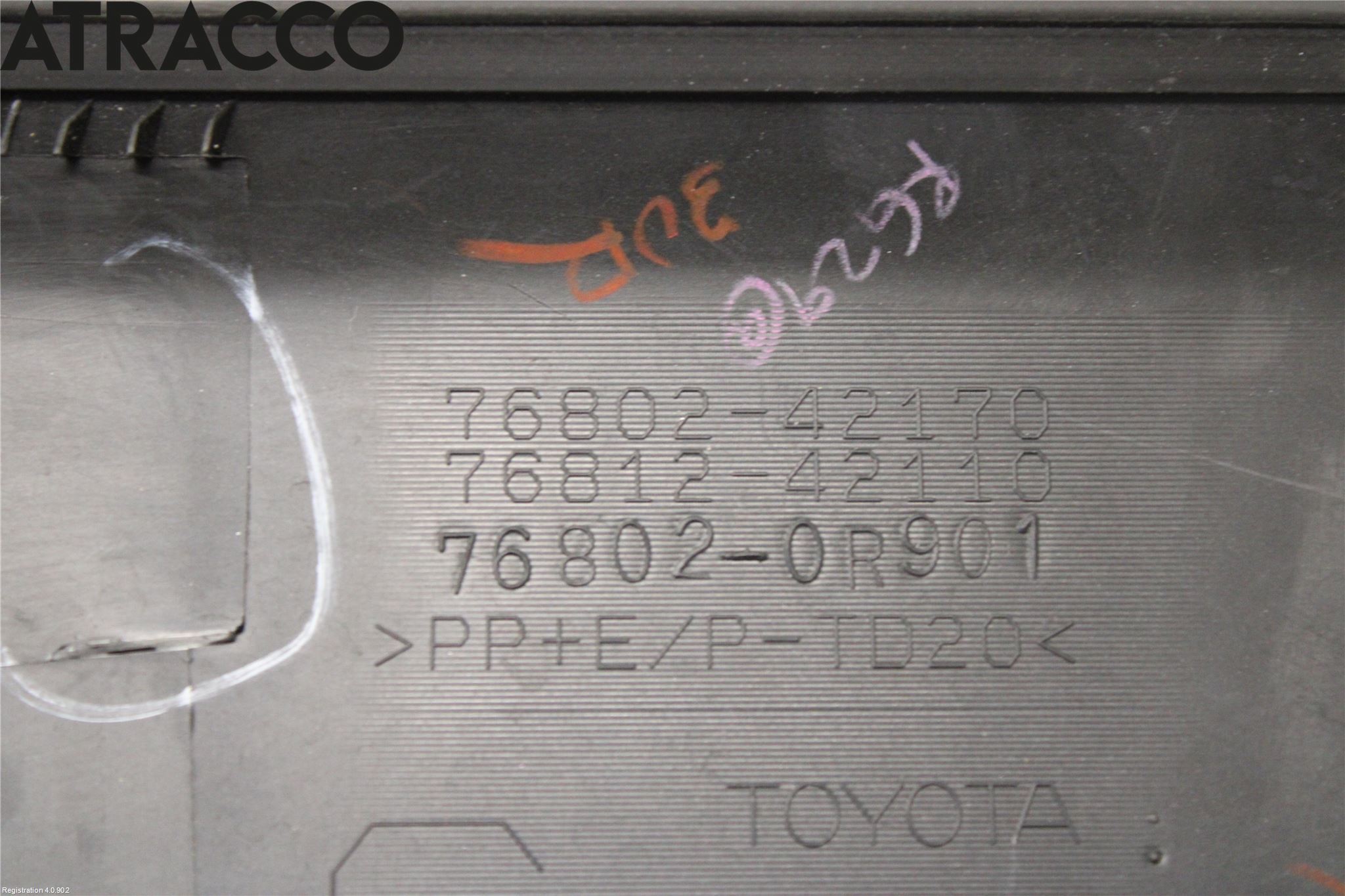 Toyota RAV4 19- List Bak-Bakluke