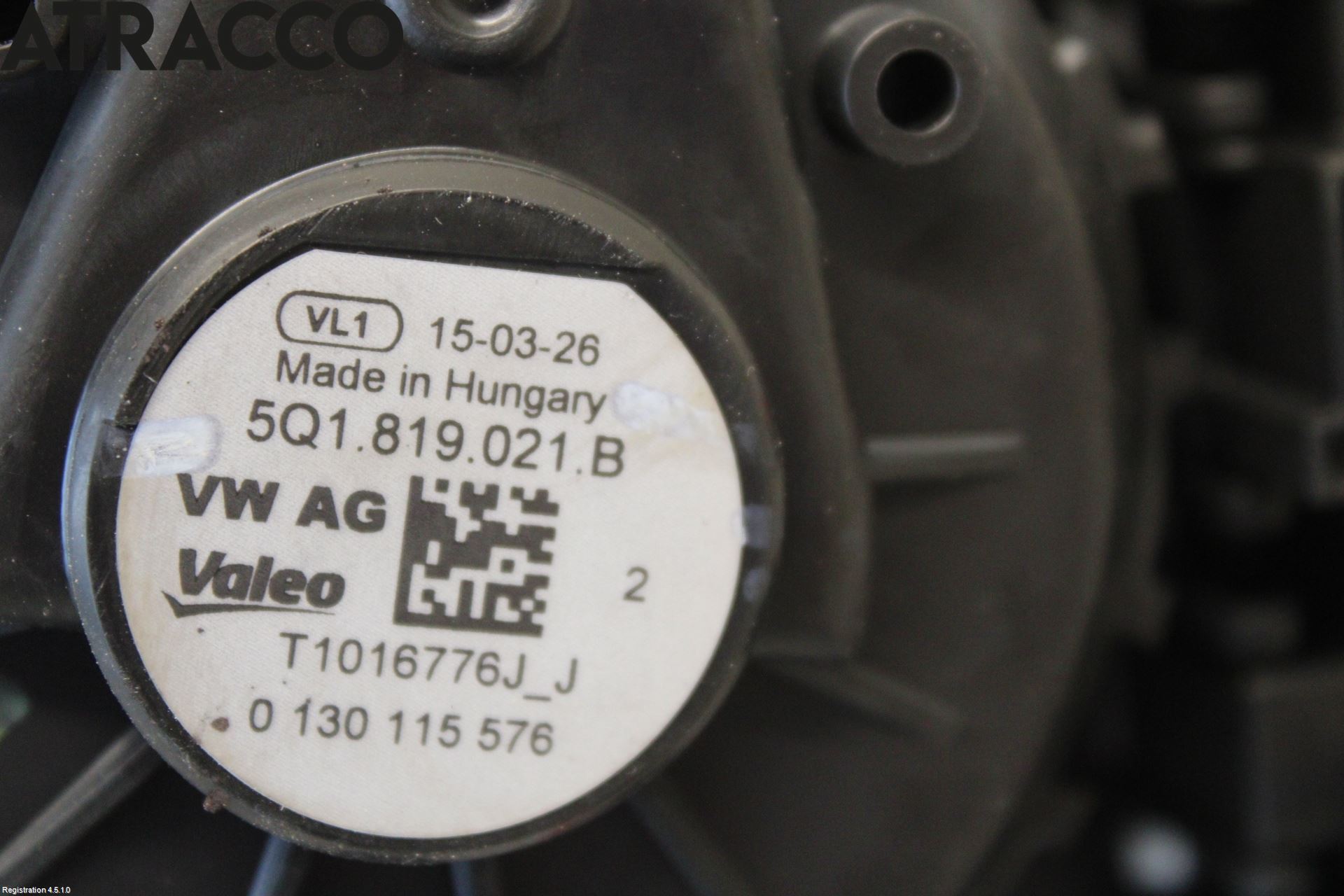 Volkswagen VW GOLF / E-GOLF VII 13-20 Varmeapparat Viftemotor