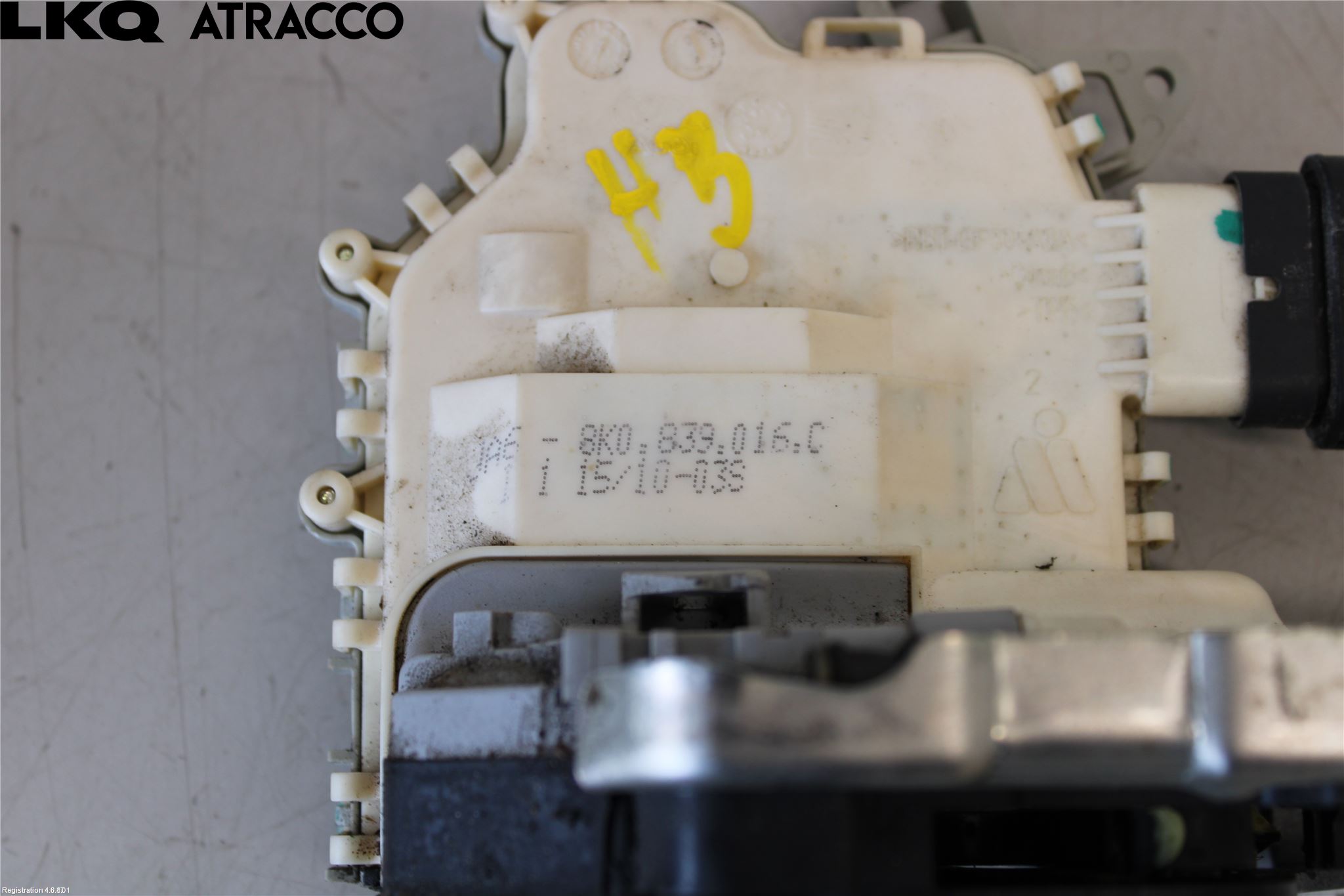 Audi A4/S4 08-11 Dørlås - Låsekasse