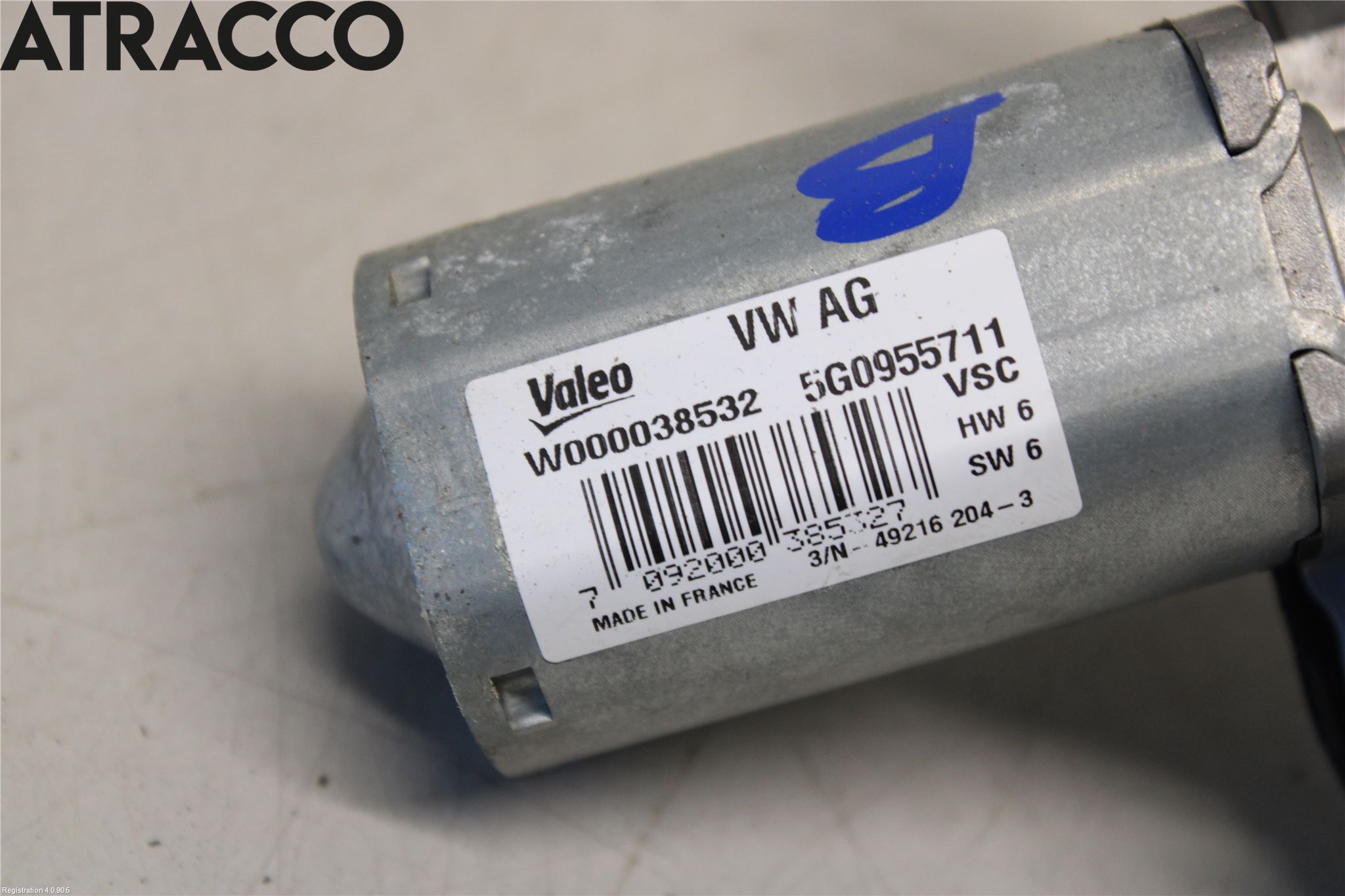 Volkswagen VW GOLF / E-GOLF VII 13-20 Viskermotor Bakluke