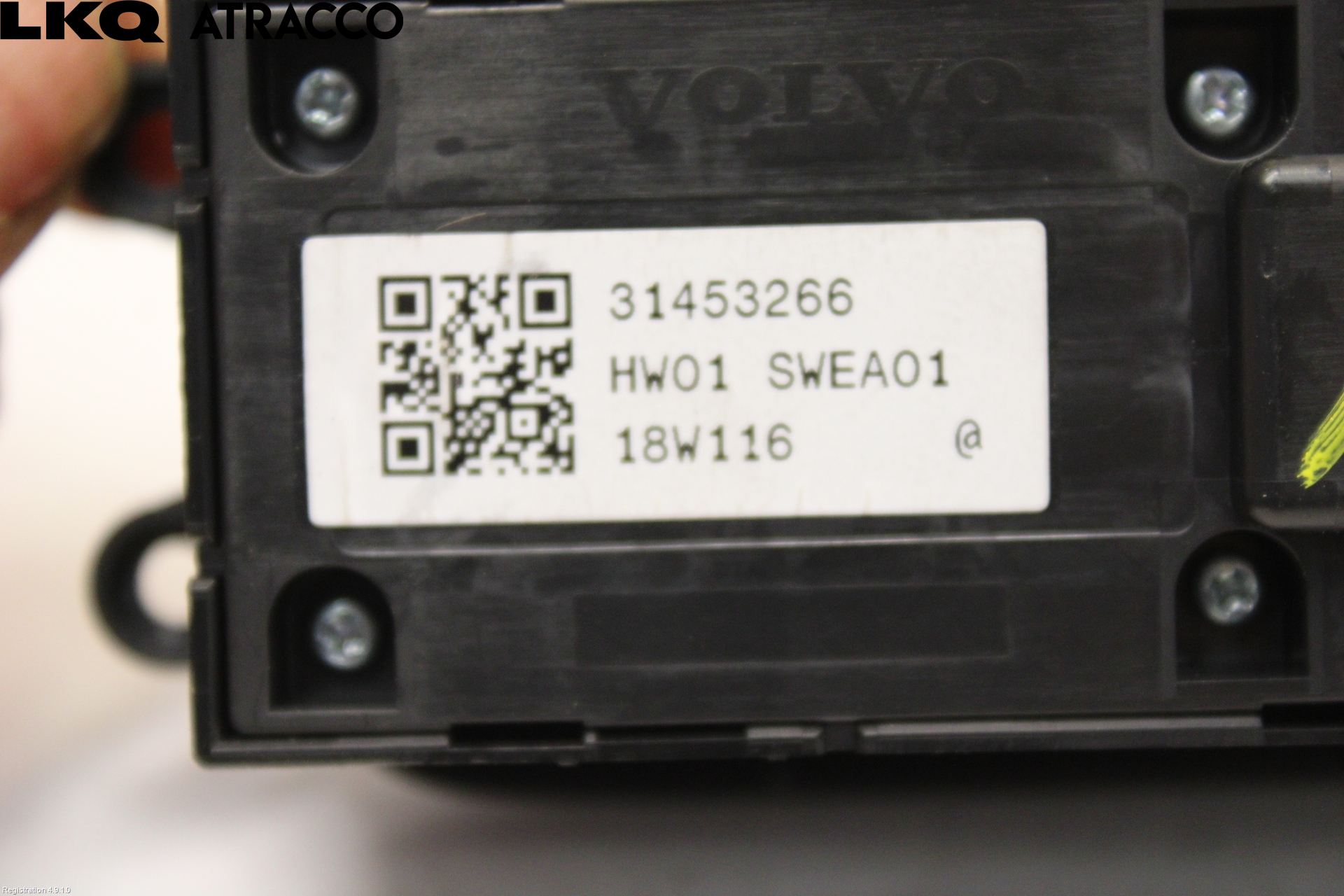 Volvo V60 14-18 Bryter Vindusheis