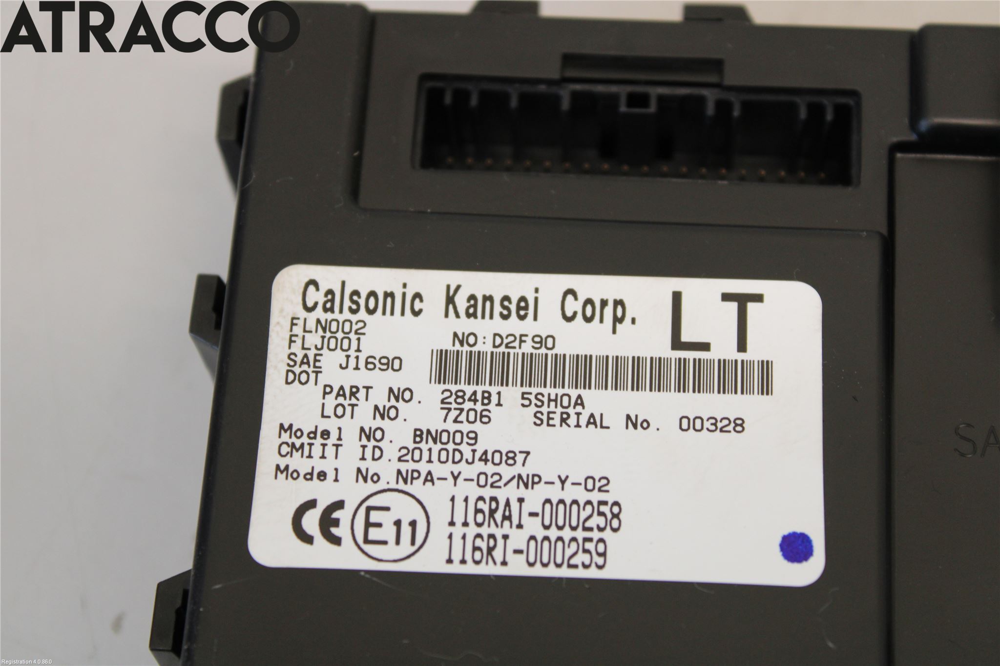 Nissan LEAF 18- Styreenhet Øvrig