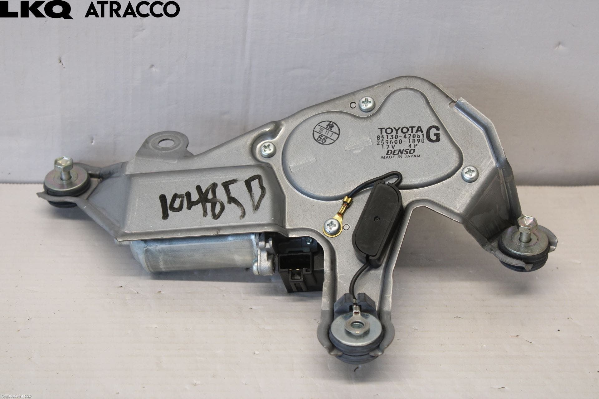 Toyota RAV 4 06-12 Viskermotor Bakluke