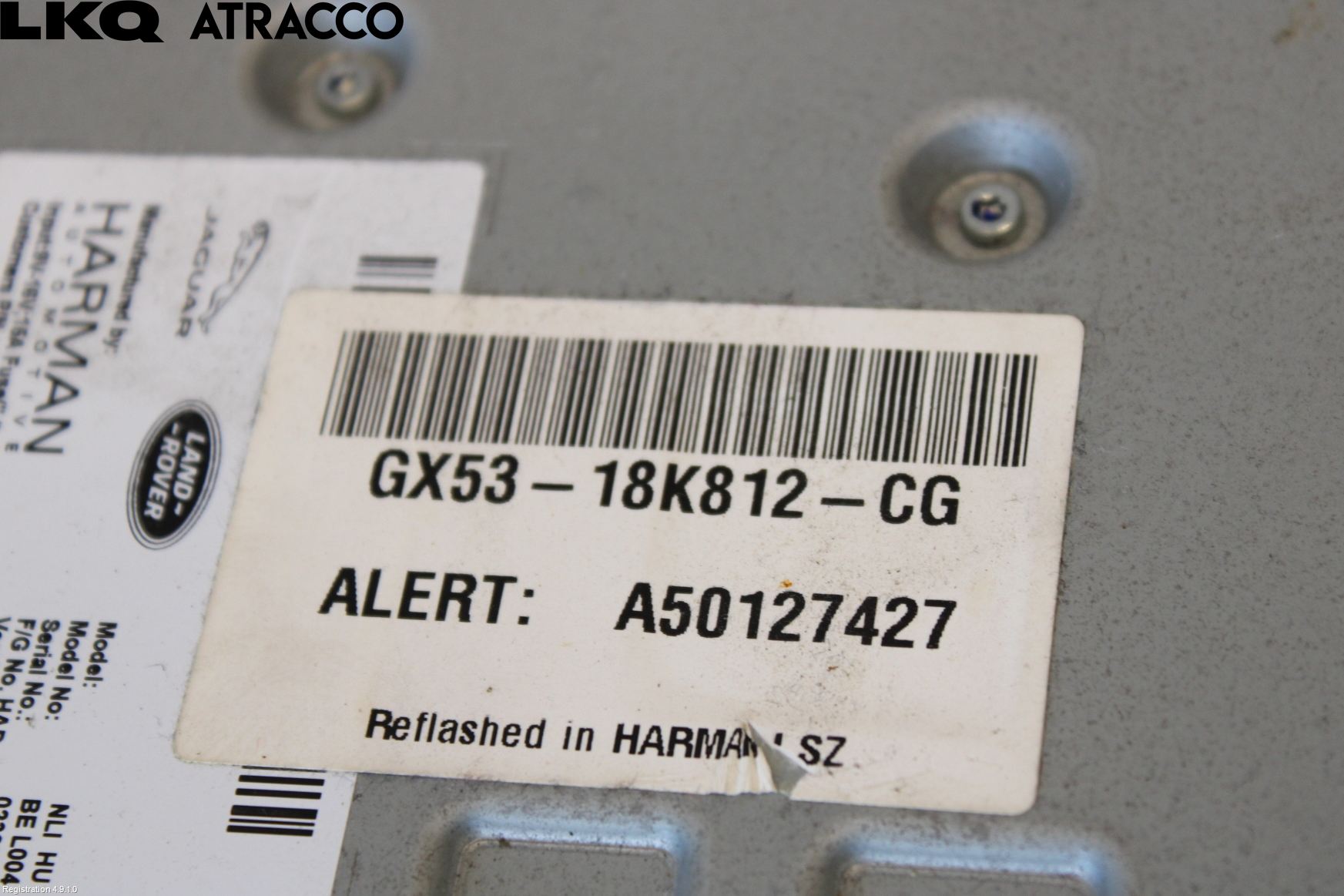 Jaguar XE (X760) 15-24 Stereo Radio