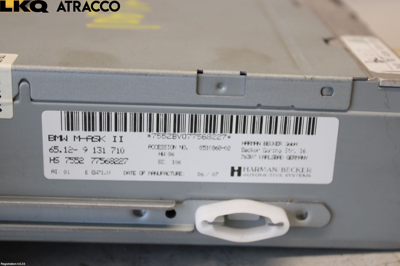 BMW 5 E60/61 Sed/Tou 02-10 Stereo Radio Med Cd