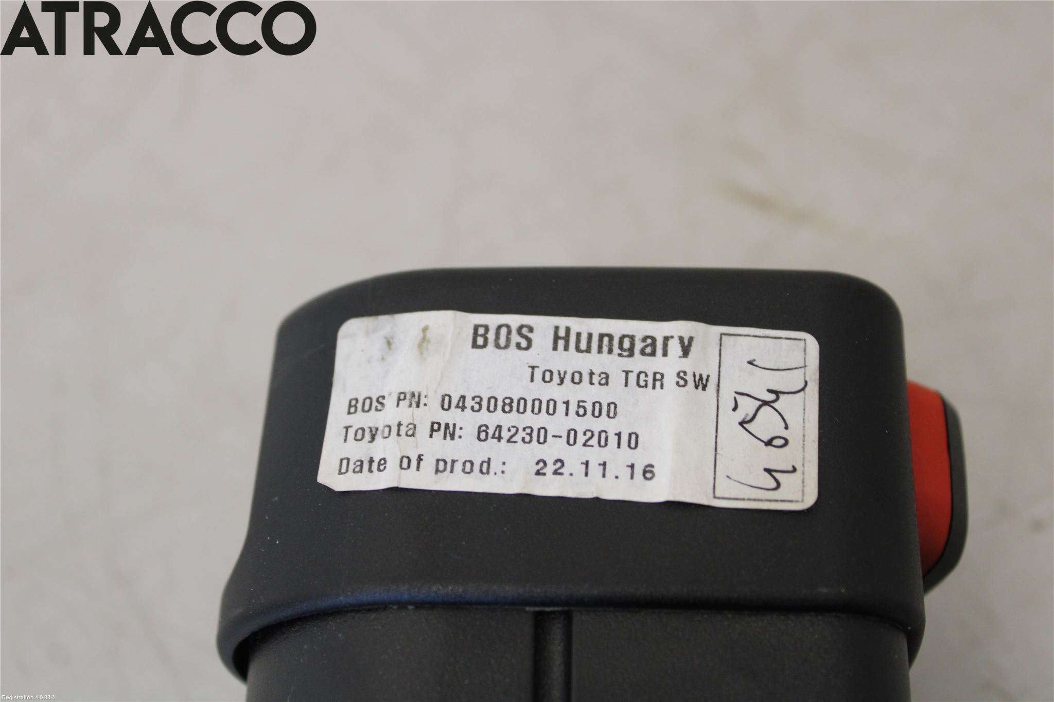 Toyota AURIS 13-19 Innr Lastenett