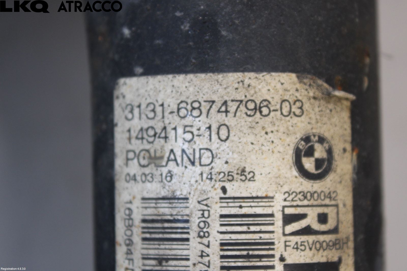 BMW 2 F45 Active Tourer 14-21 Fjærbein Foran Høyre