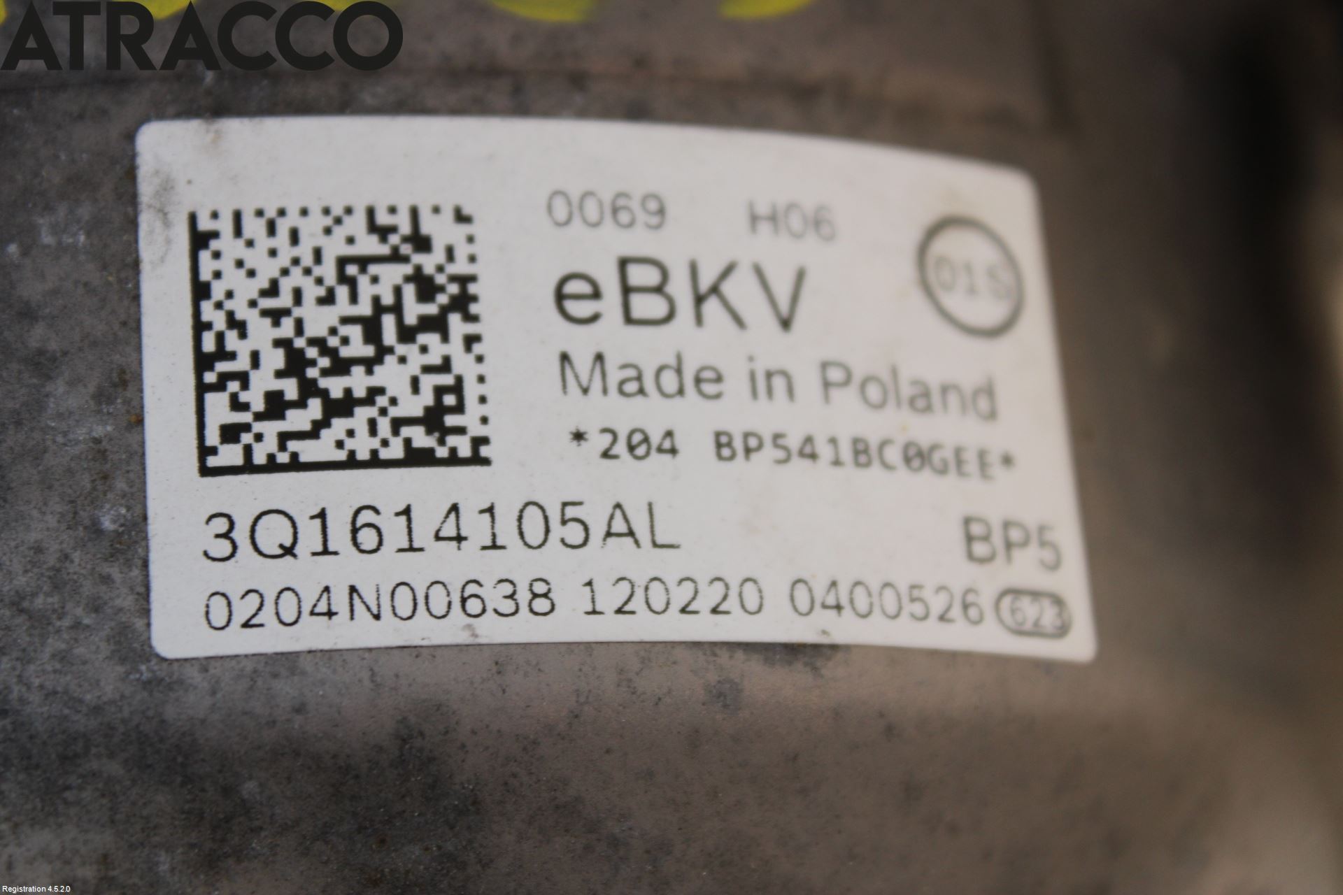 Skoda SUPERB 16-24 Bremseservo