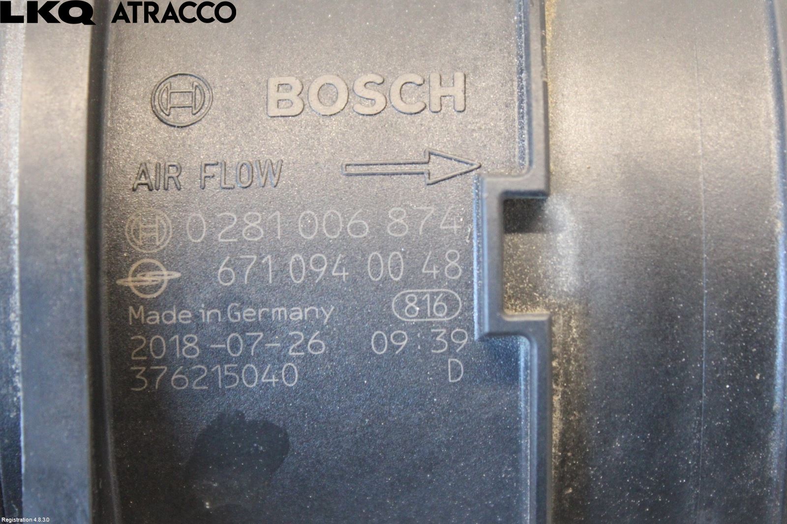 SsangYong SSANG YONG MUSSO Inns Luftmassemåler