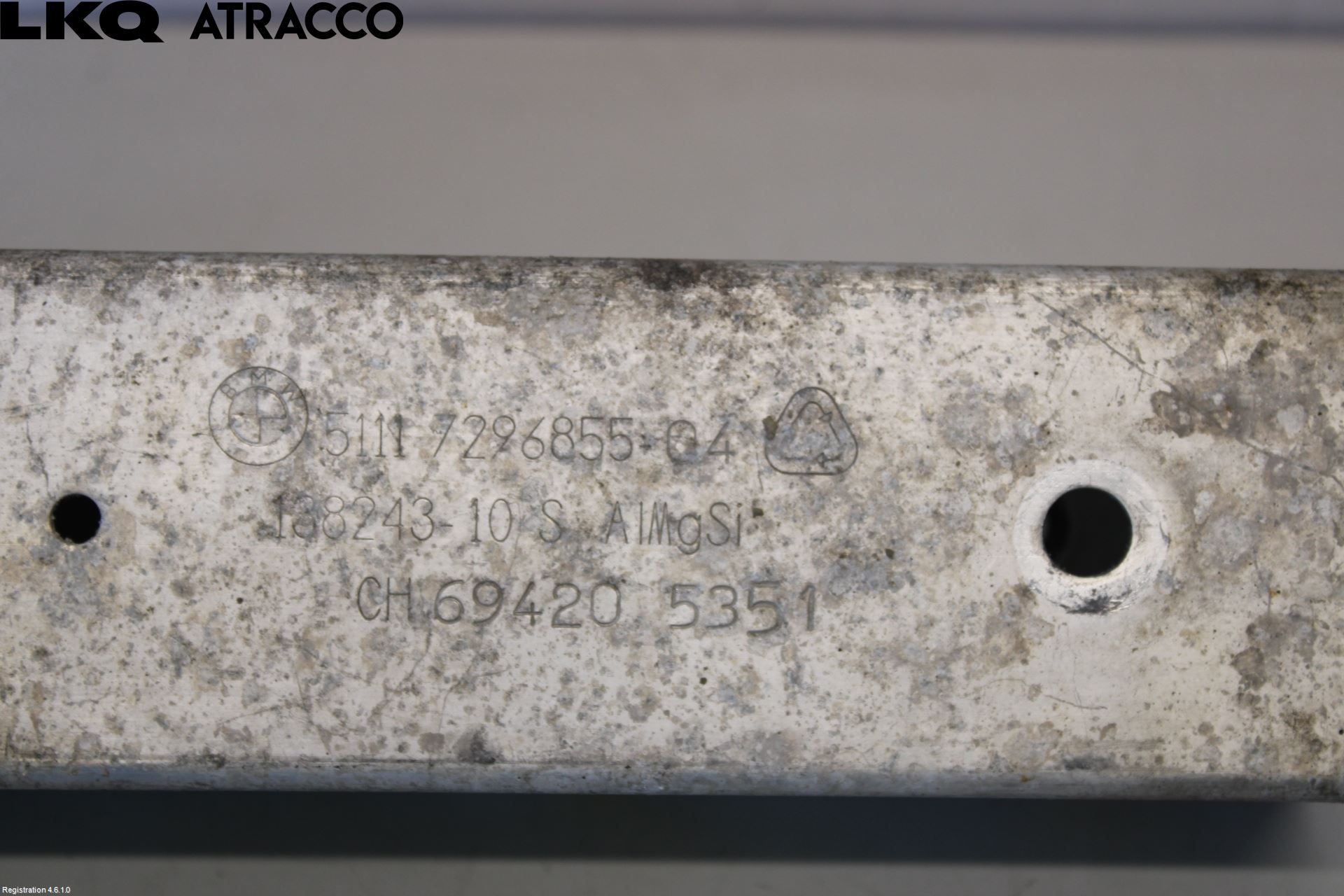 BMW i3 I01 13-22 Støtfanger Foran Feste