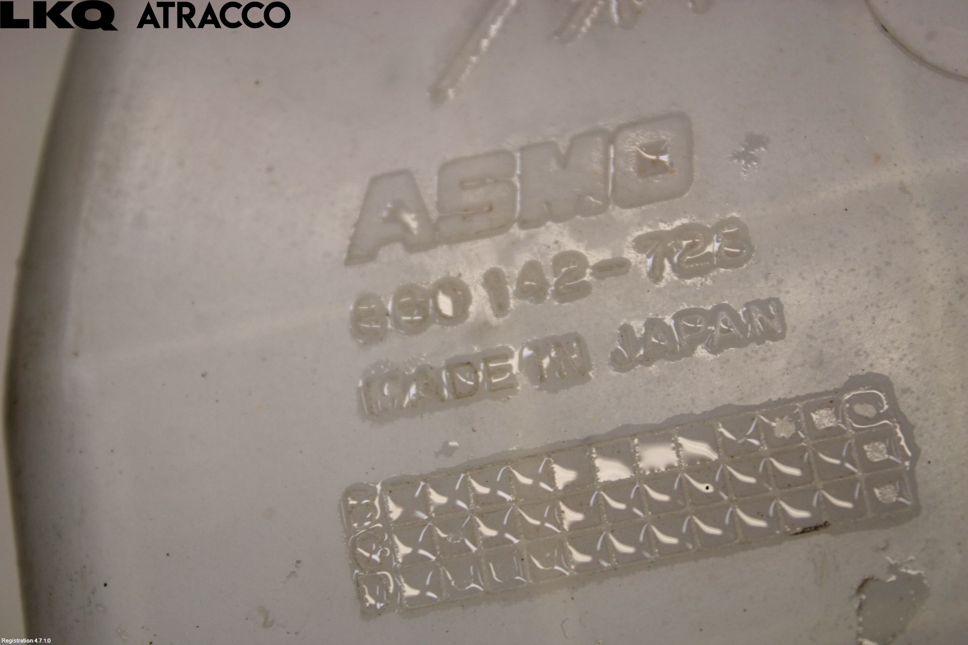 Mazda 5 05-10 Spylerbeholder Frontrute-Lykte