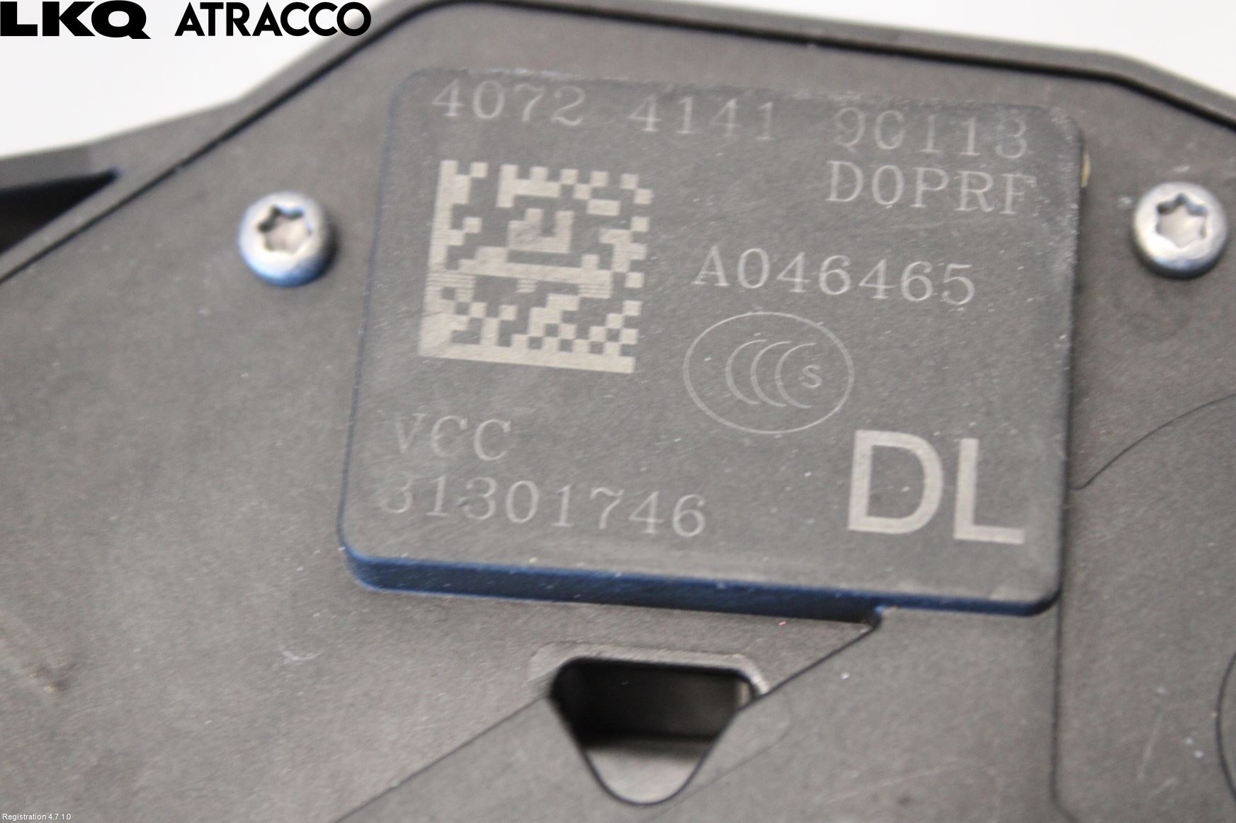 Volvo V60 11-13 Dørlås - Låsekasse