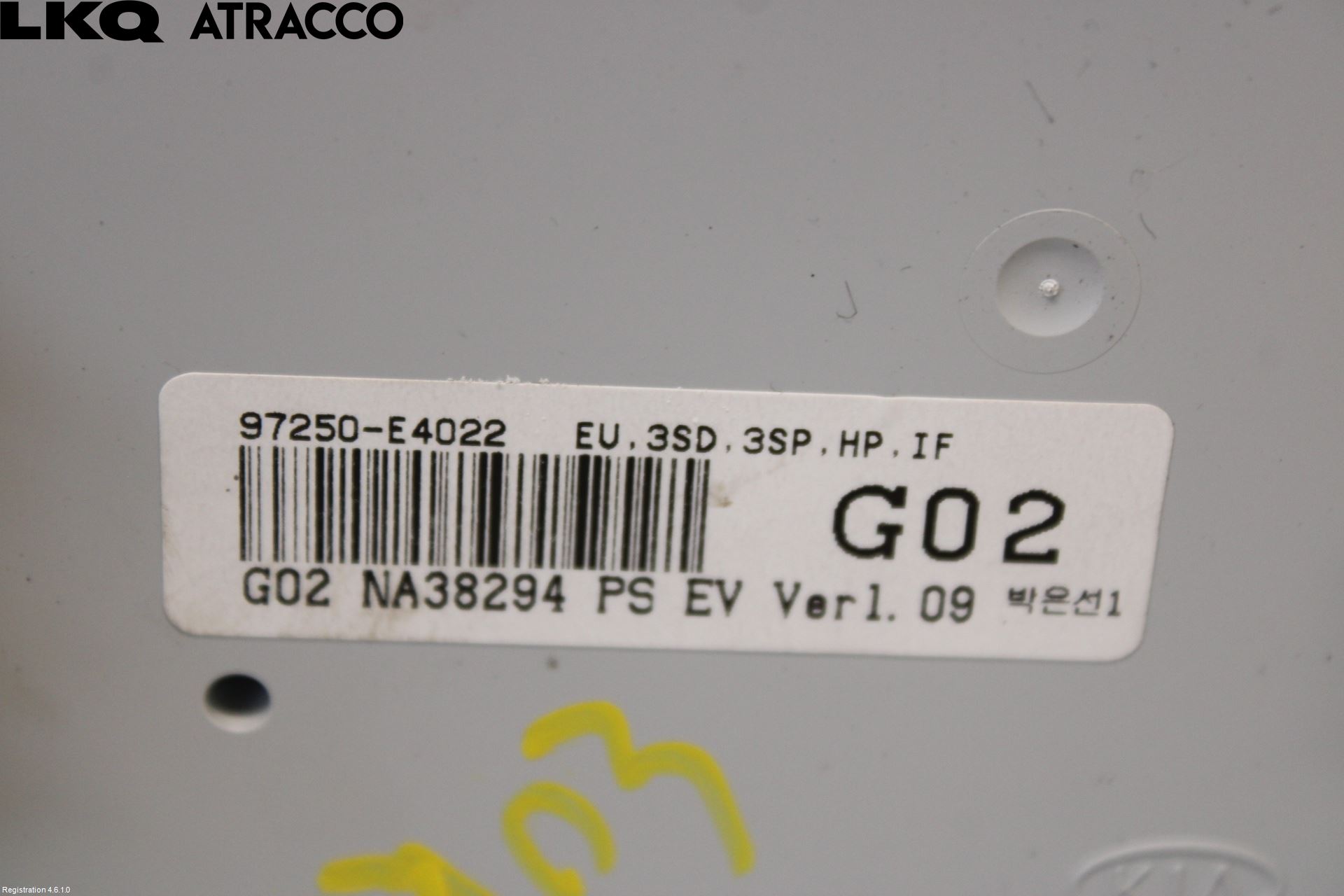 Kia SOUL 09- Varme Ac Betjening-Display