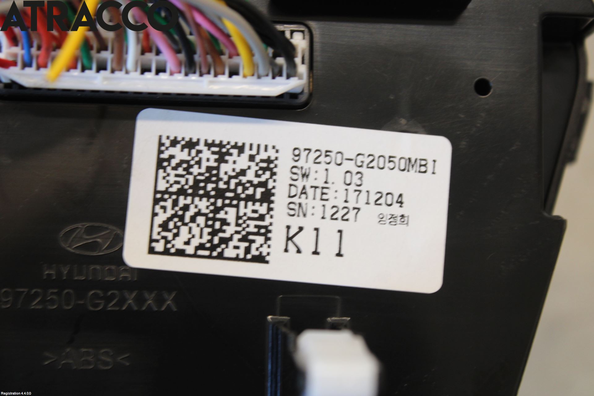 Hyundai IONIQ AE 17-22 Varme Ac Betjening-Display