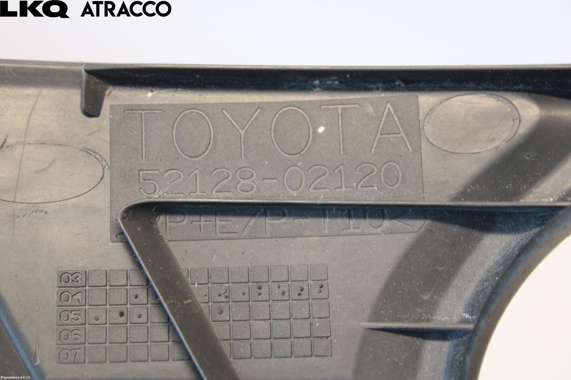 Toyota AURIS 10-12 Frontlykt Kurve-Tåkelys Ramme