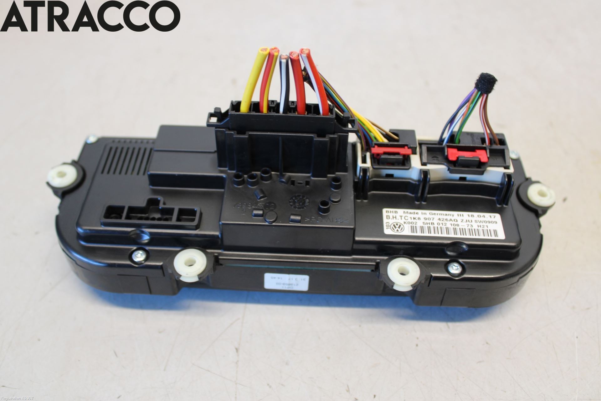 Volkswagen VW CADDY 16-20 Varme Ac Betjening-Display