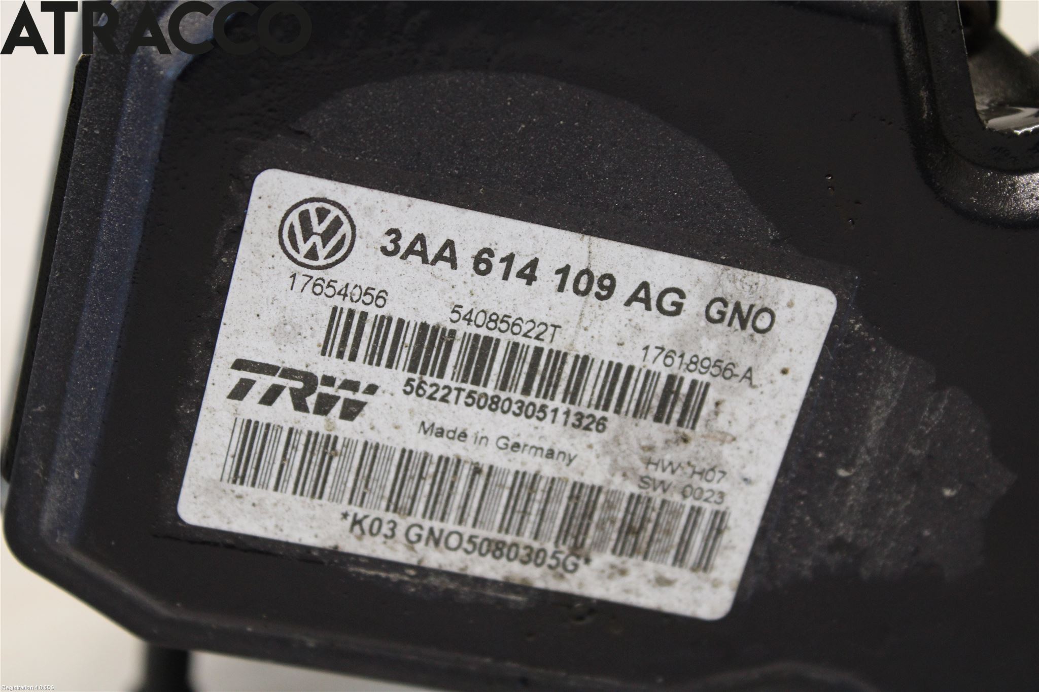 Volkswagen VW PASSAT 11-14 Abs Hydraulikkaggregat