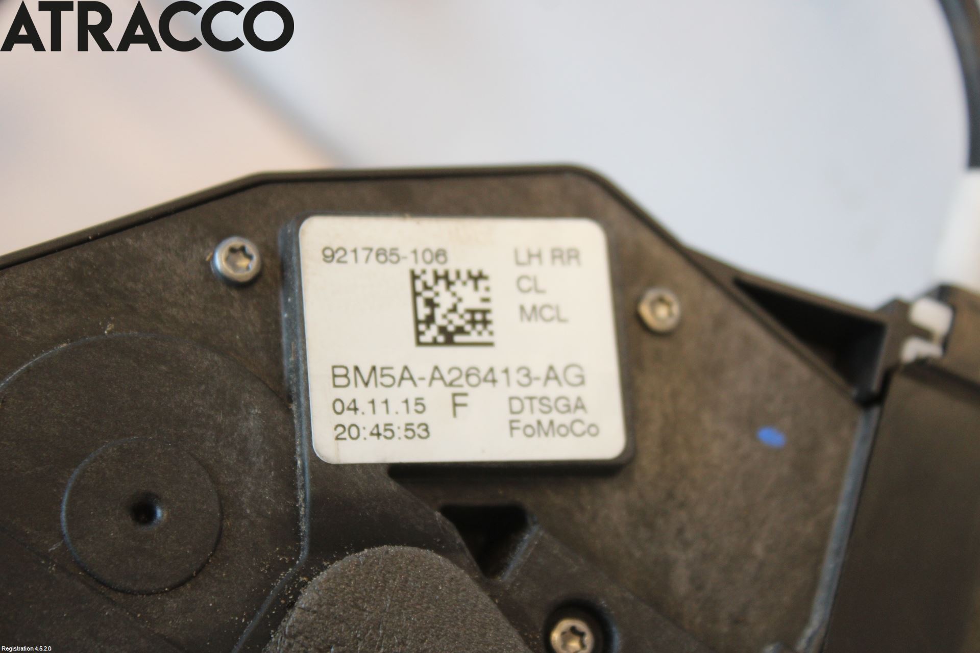 Ford FOCUS 15-18 Dørlås - Låsekasse