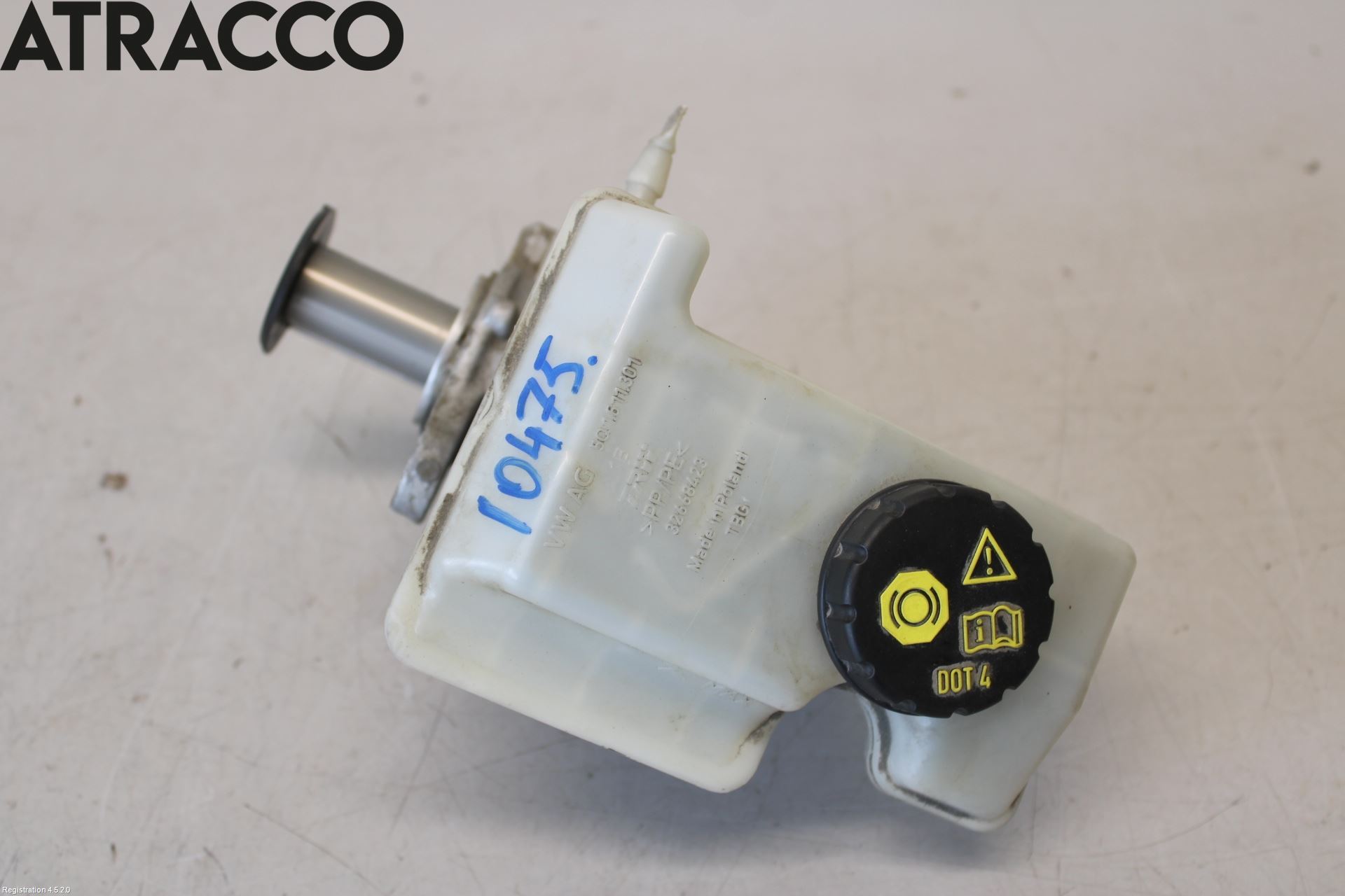 Volkswagen VW PASSAT 15-19 Brems Hovedsylinder