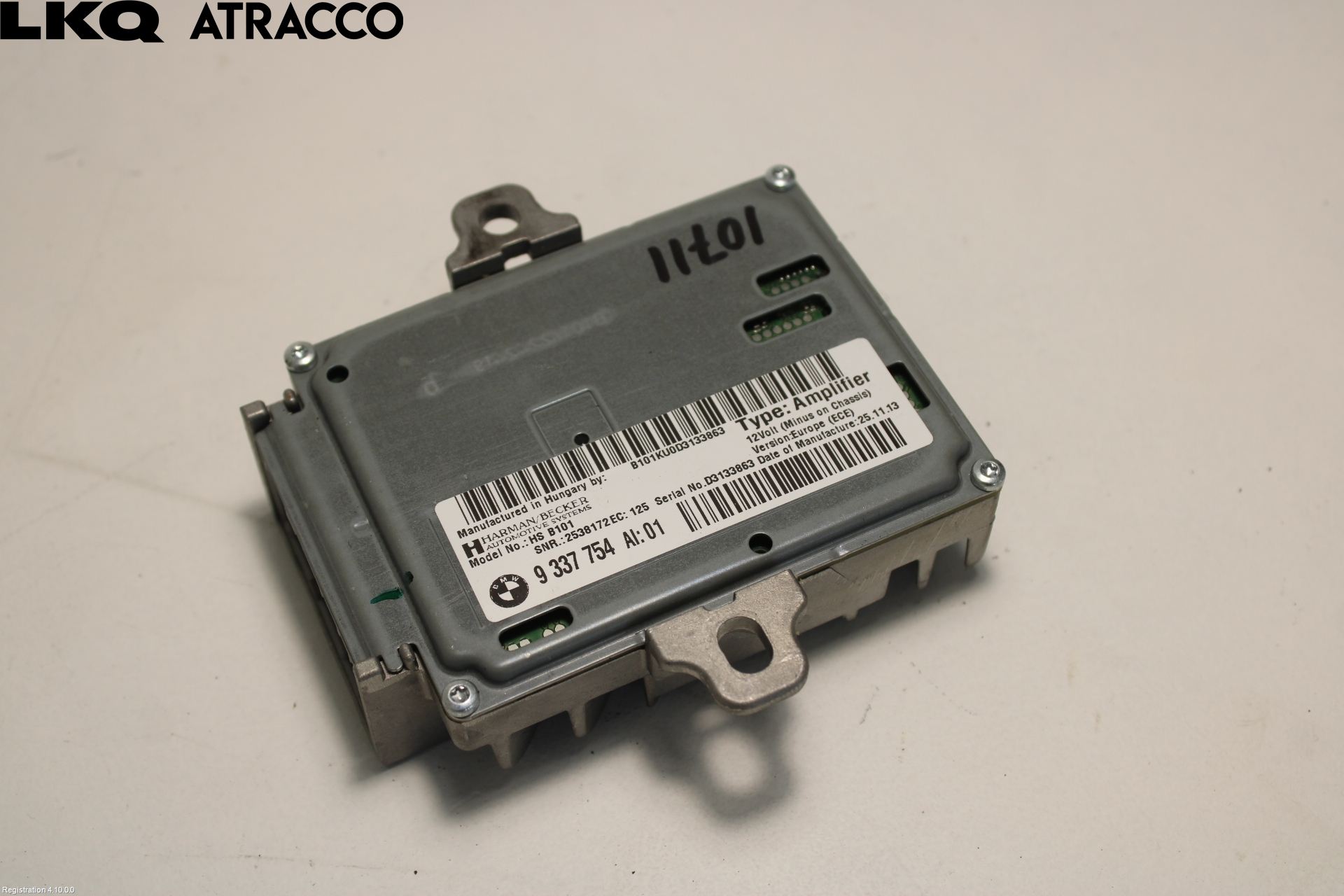 BMW 5 F10/F11/F18 09-17 Stereo Forsterker