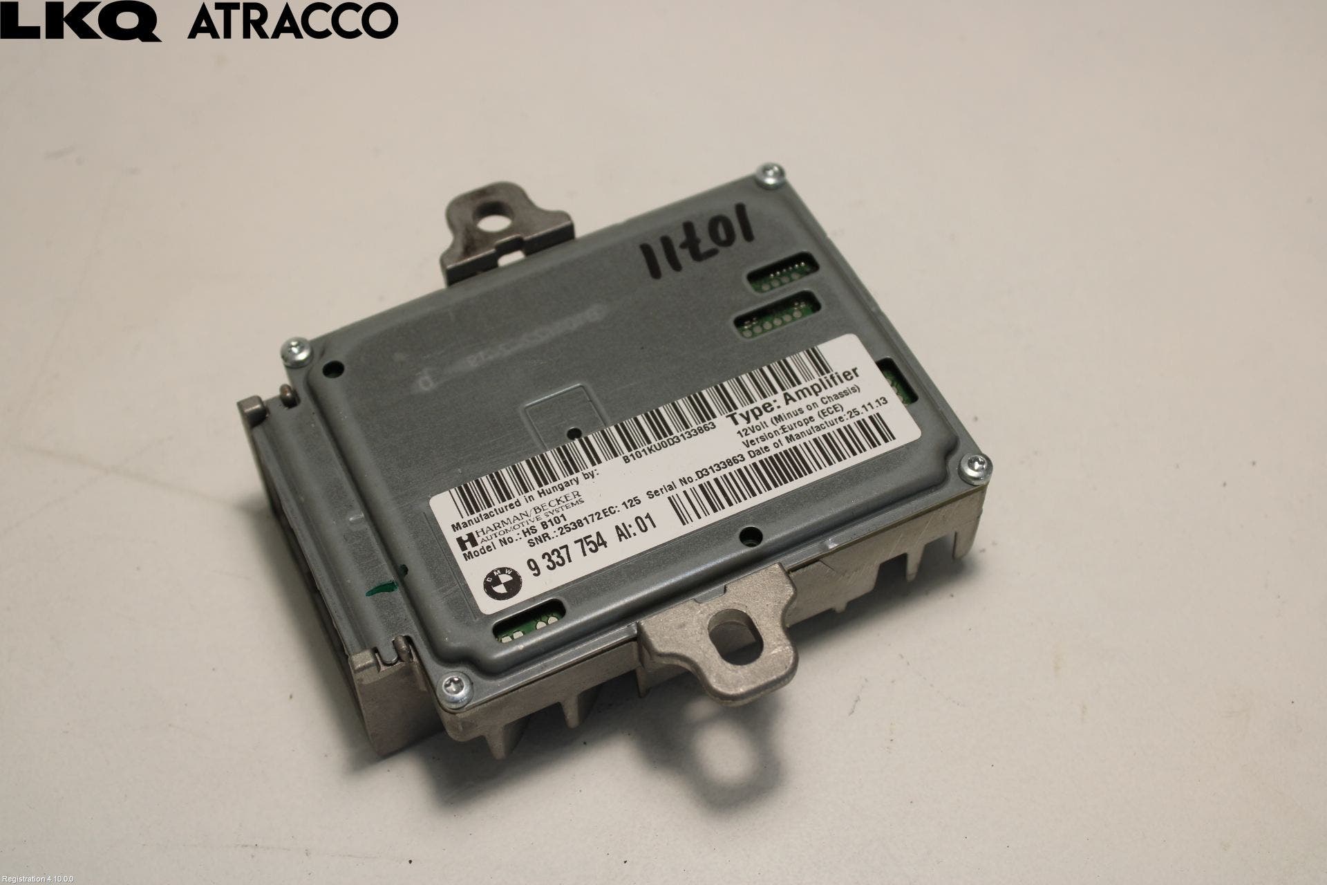 BMW 5 F10/F11/F18 09-17 Stereo Forsterker