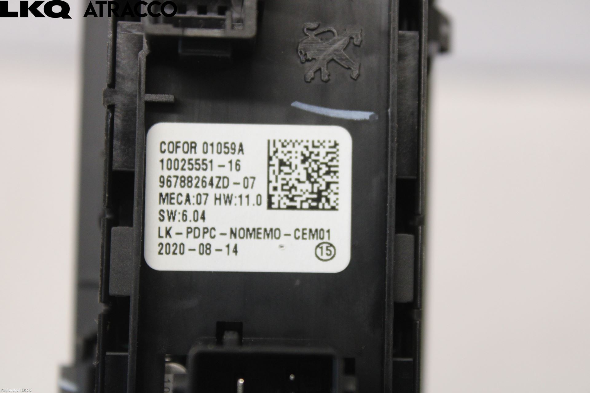 Peugeot 208/E-208 20- Bryter Vindusheis