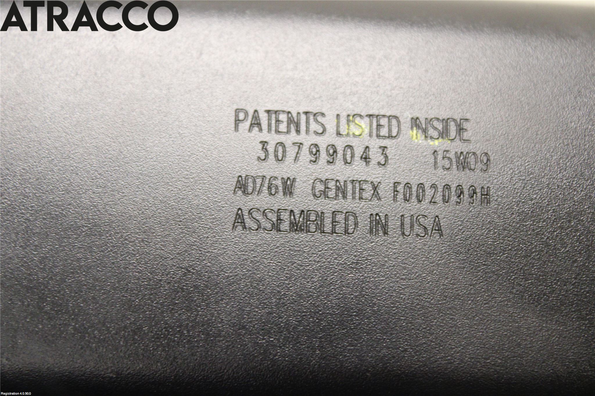 Volvo S60 14-18 Speil Innvendig